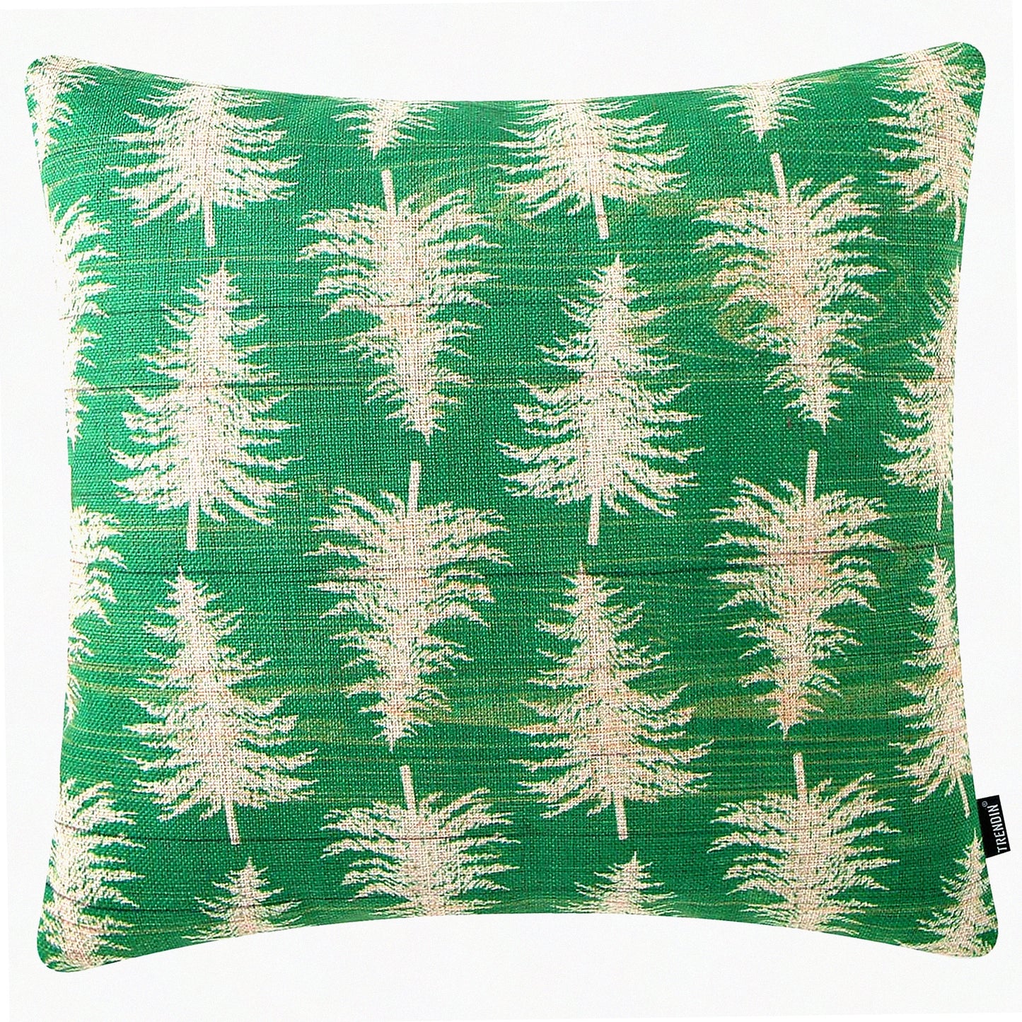 Green Leafy Oasis Pillow Covers - 18x18 Inch Decorative Throw Cushion Case - Sofa Square Pillowcase - Botanical Home Decor - PL955TR