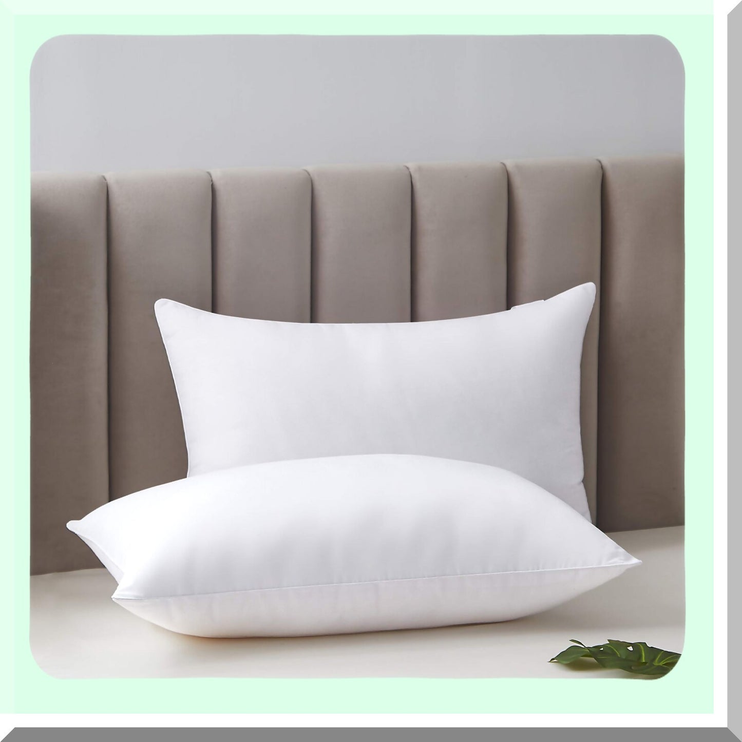 CoolDream Plush Pillows - Premium Soft 3D Down Alternative Fill for Back, Stomach or Side Sleepers - Hotel Quality Cooling Bed Pillows (Pack of 4)