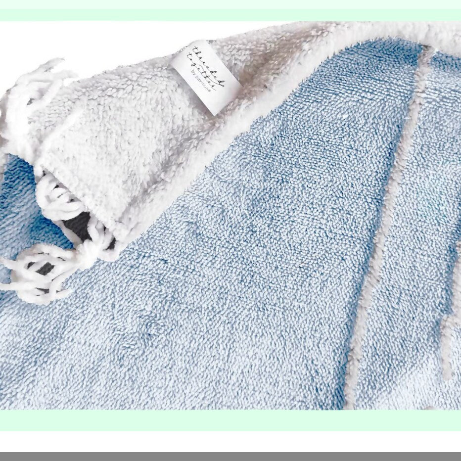 CozyEmbrace 50" x 60" Luxury Sherpa Throw Blanket - Encouragement Gift for Nurses, Teachers, Friends, and Survivors"