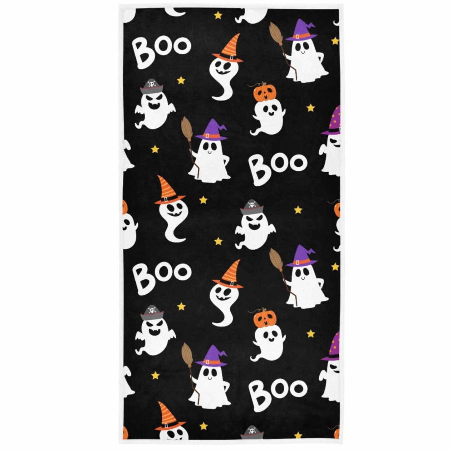 Black Hand Towels 16x30 Absorbent Quick Dry