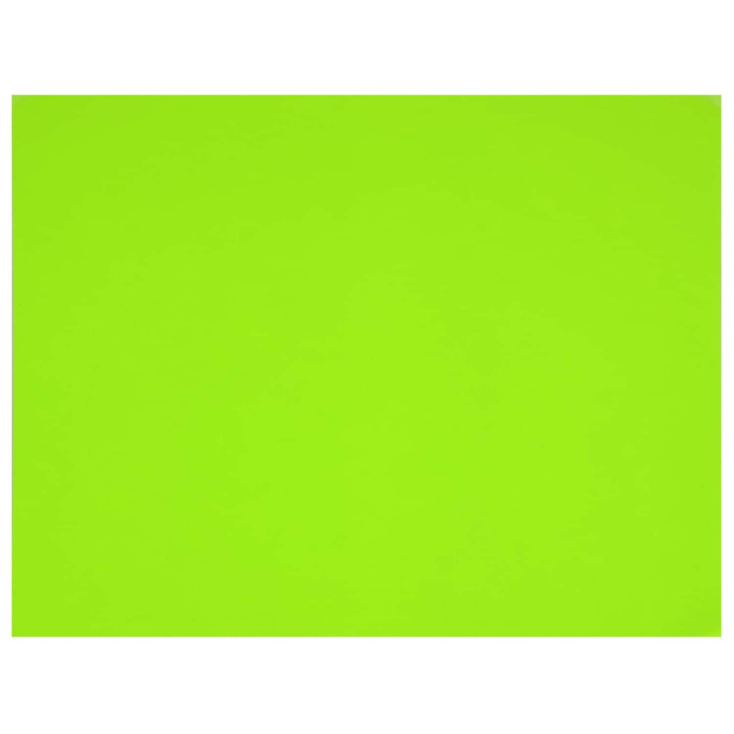 Neon Green Poster Boards, 22x28-in. (Pack of 75)