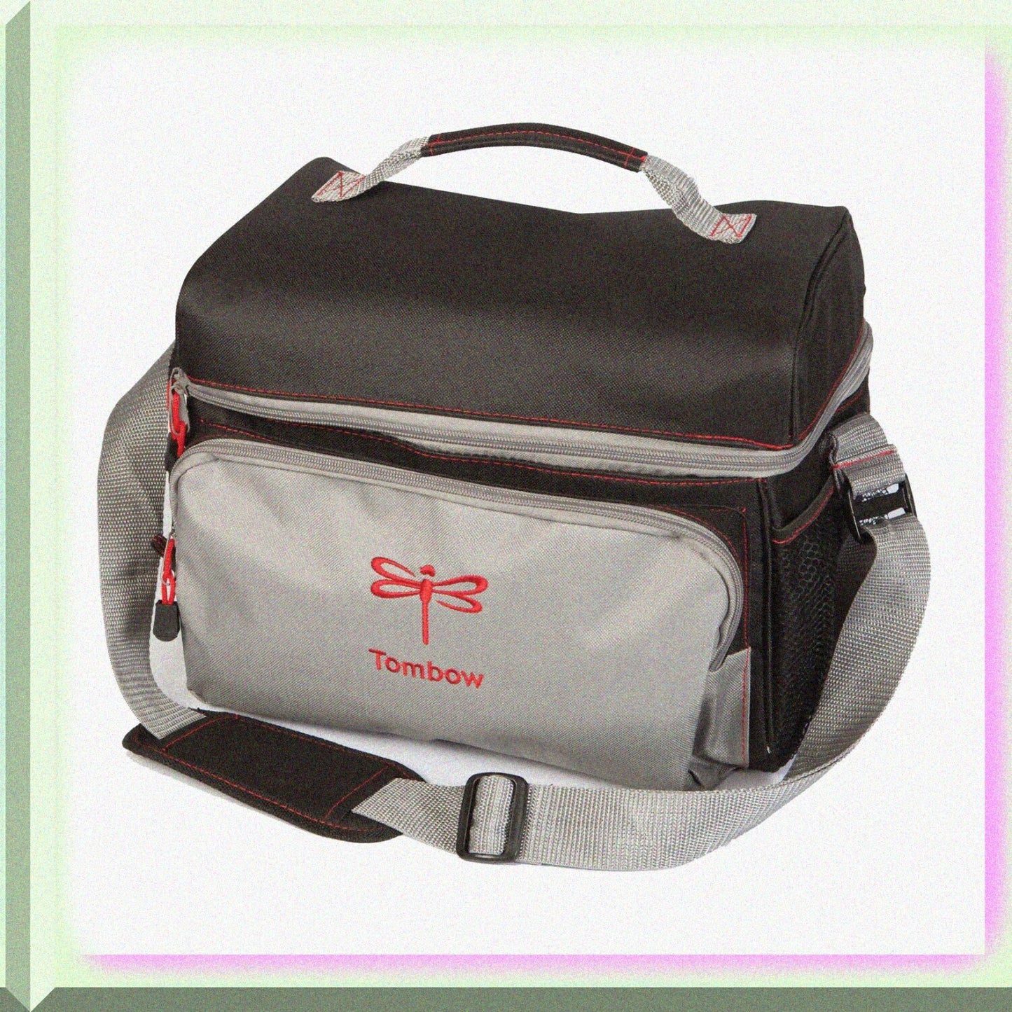 Storage Tote Black and Grey