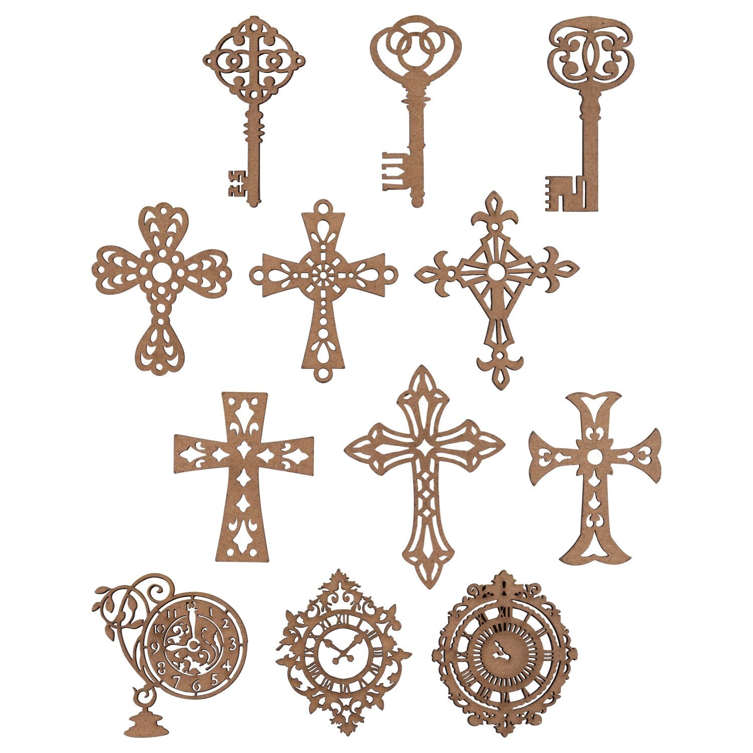 Crafter's Square Laser Craft Boards, 6-ct. Packs (Pack of 36)