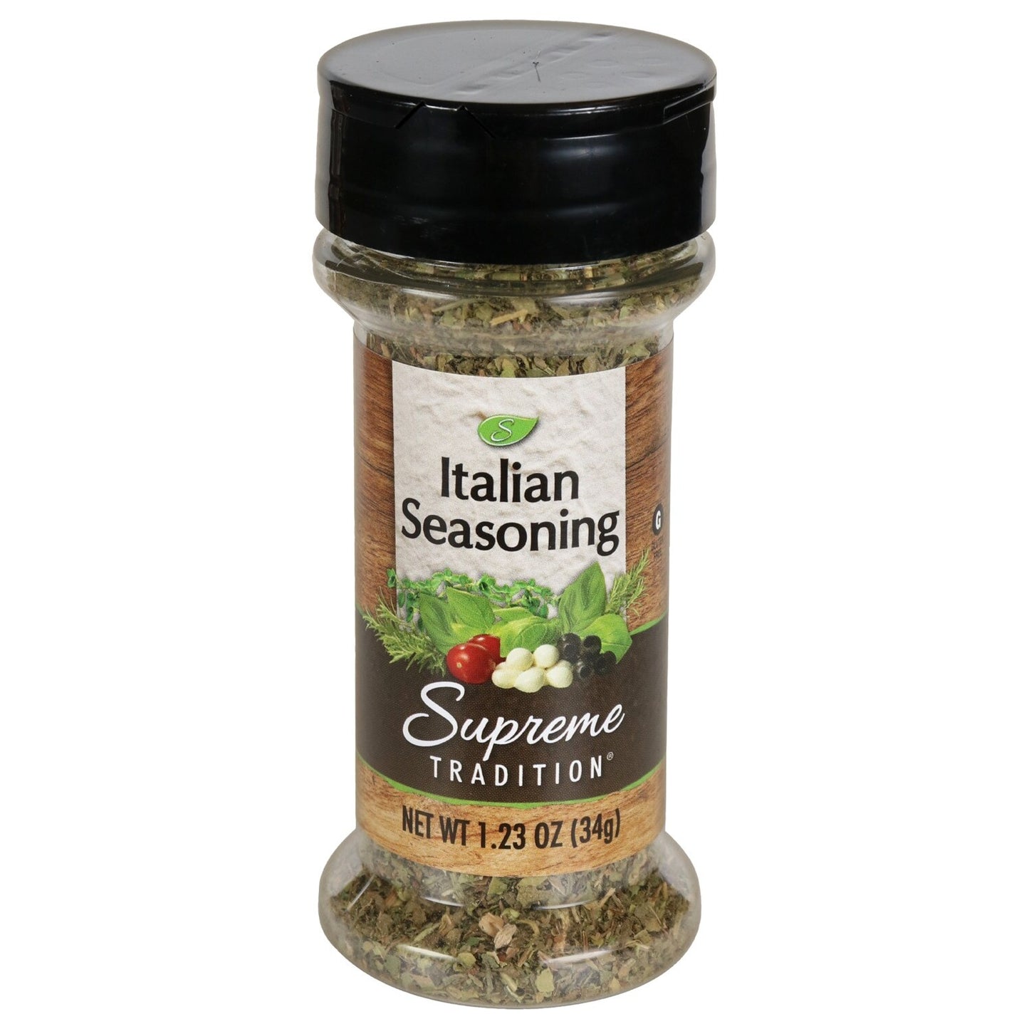 Supreme Tradition Italian Seasoning, 1.23 oz. (Pack of 12)