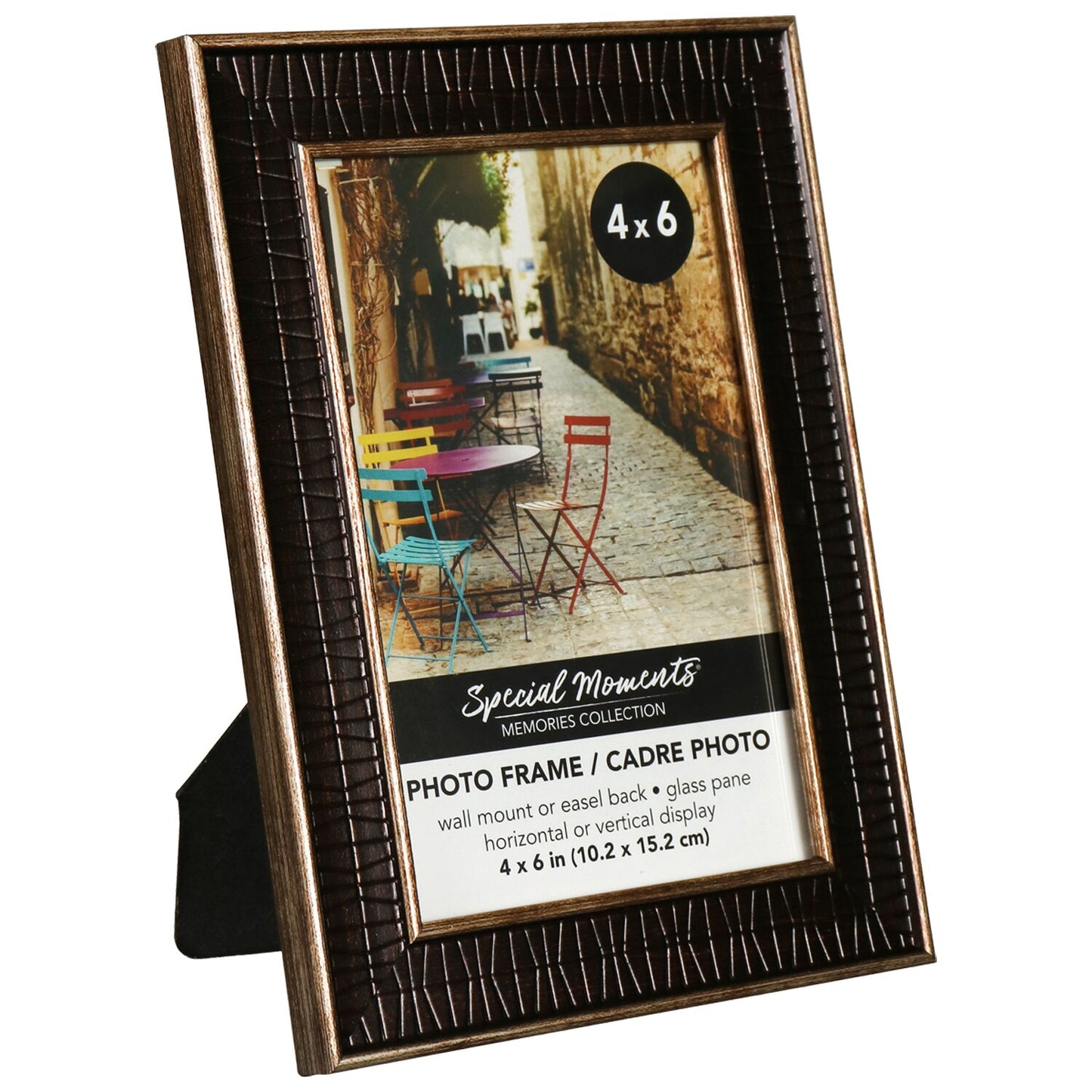 Tribal Brown Photo Frames, 4x6 in. (Pack of 12)