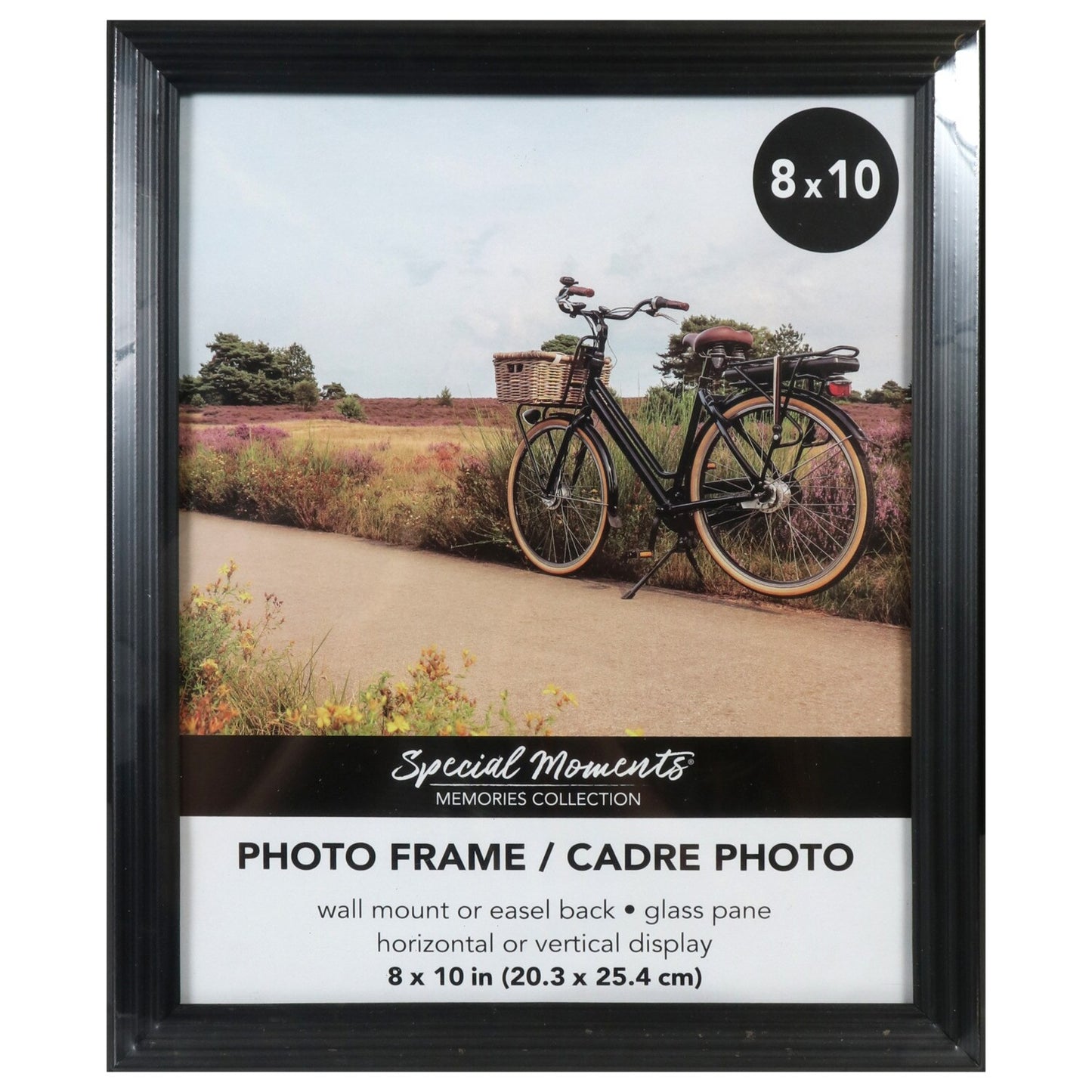 Special Narrow-Edge Black Plastic Picture Frames, 8x10 in. (Pack of 15)