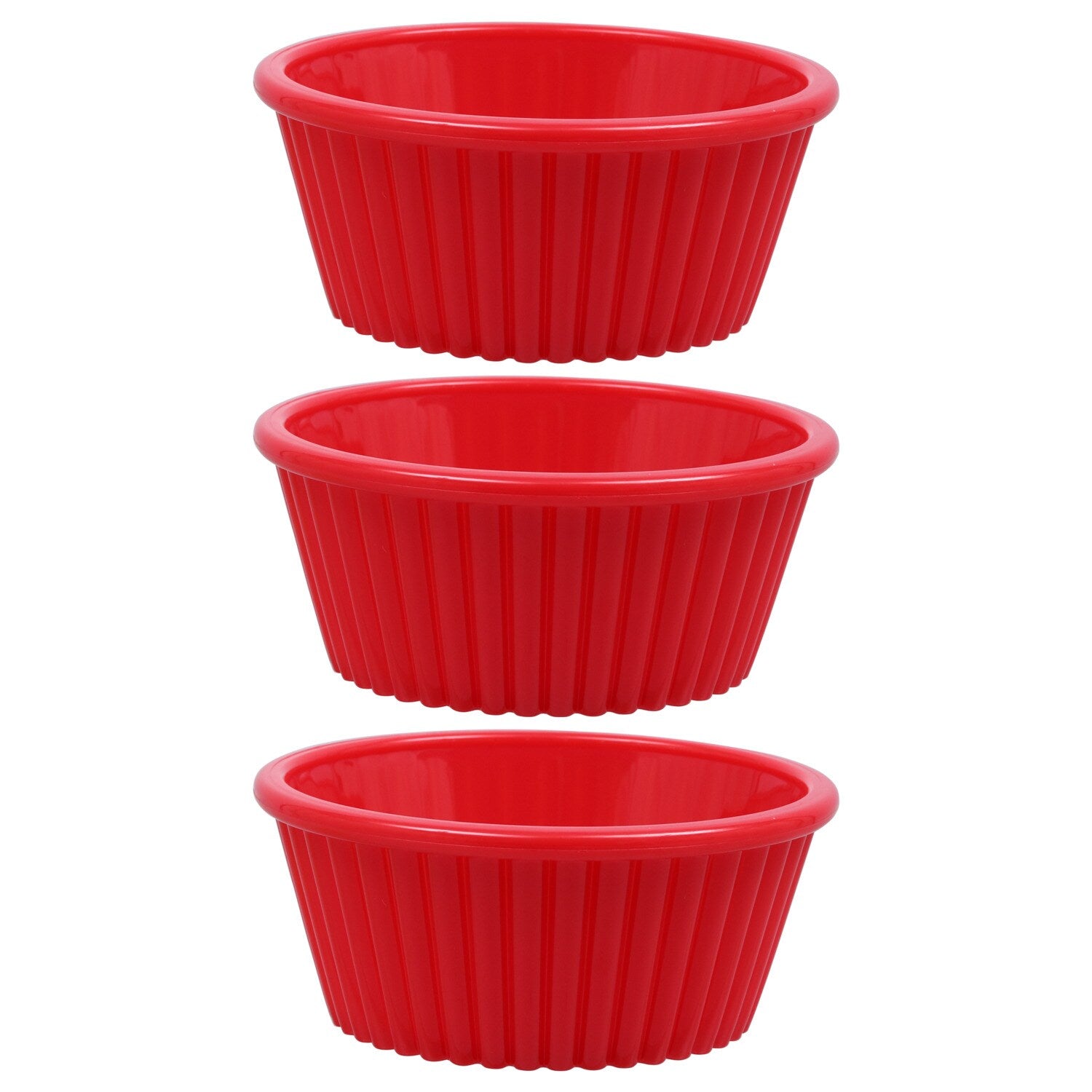 Solid Color Plastic Ramekins, 3-ct. Packs (Pack of 24)