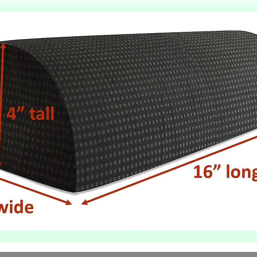 ElevateEase Orthopedic Support Pillow - Half Moon Shape for Leg, Ankle, Knee, Neck, Lumbar - Non-Slip, Washable Cover - Pain Relief & Comfort