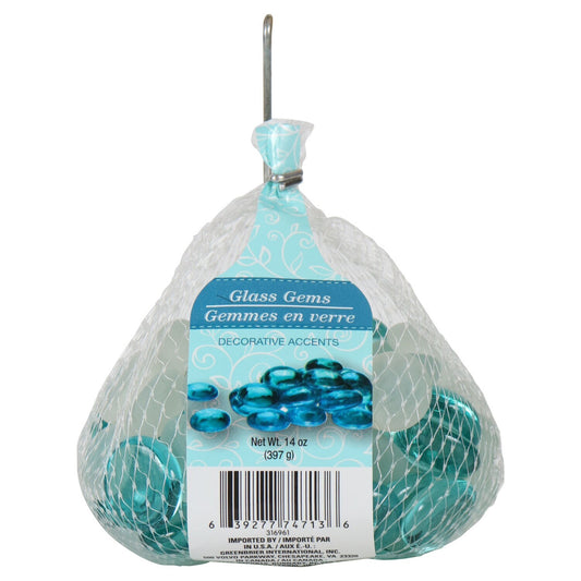 Aqua Mist Decorative Gems (Pack of 24)
