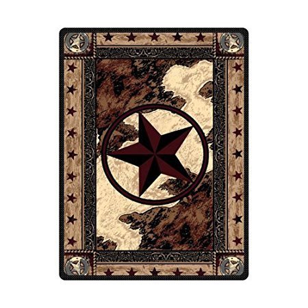 Western Texas Star Pattern Indoor Doormat 15.7x23.6 inch