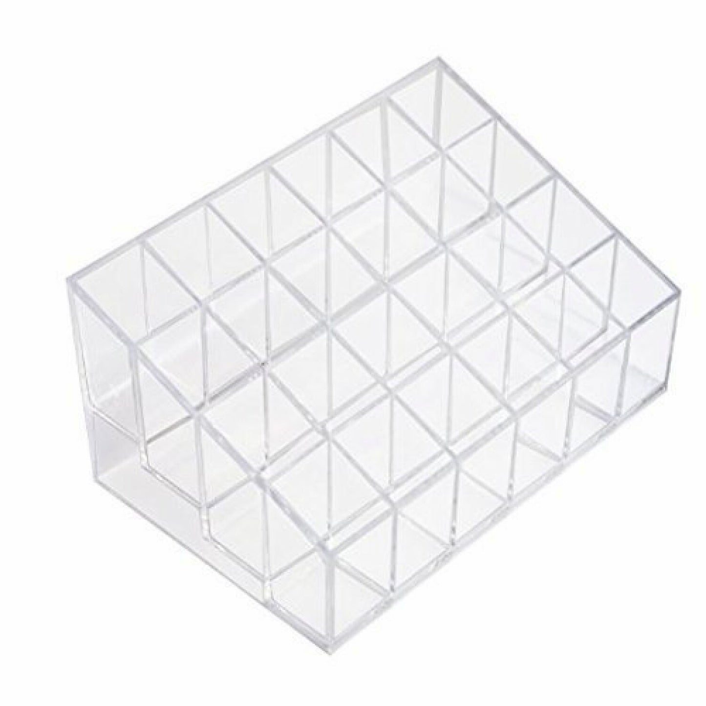 Cosmetic Makeup Organizer Clear 24 Lattices