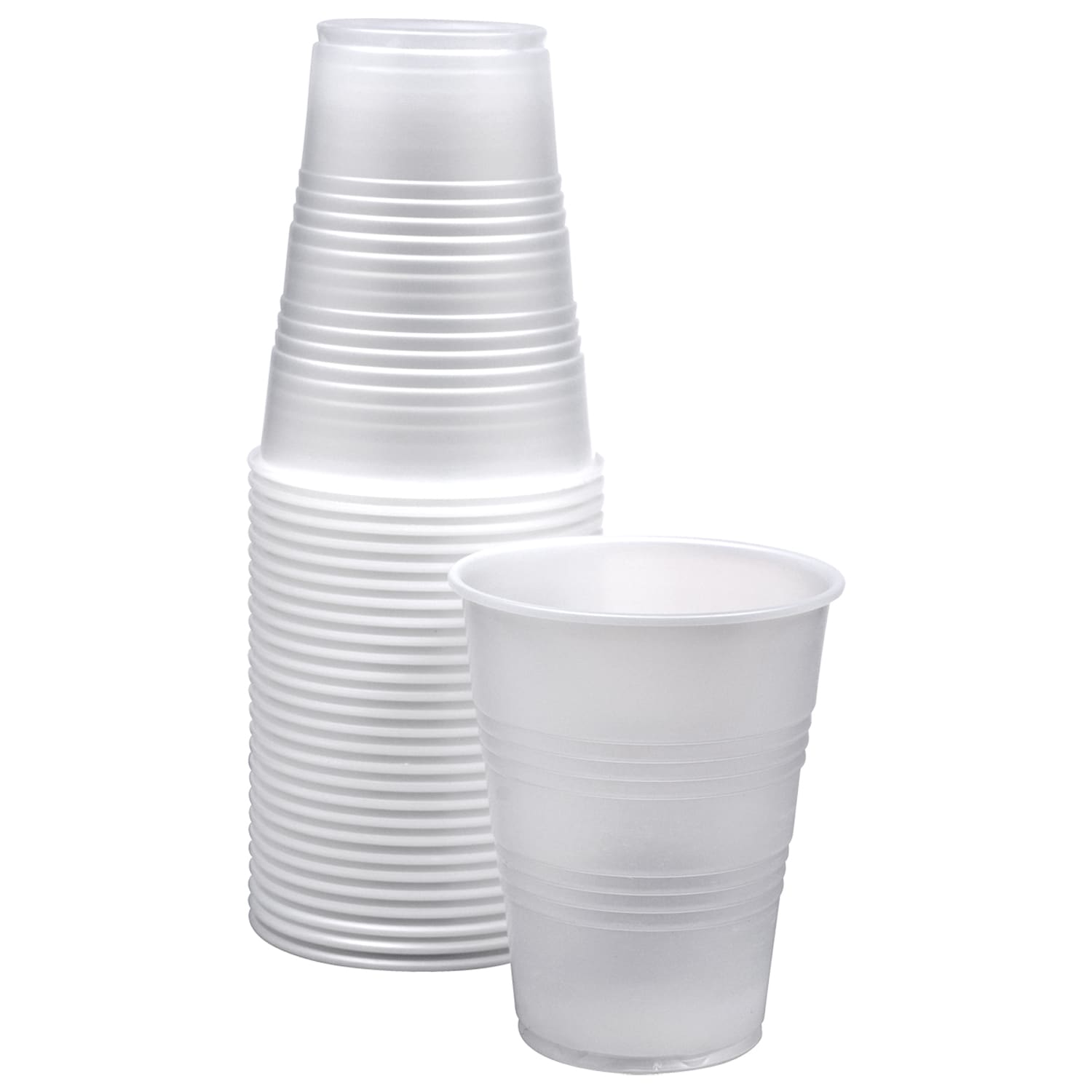 Translucent Plastic Cups, 28-ct. Packs (Pack of 24)