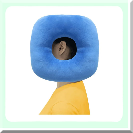 SideSleep EarGuard: Pillow with Holes for Ear Pain Relief, Inflammation Surgery, Pressure Sores Protection - Cushions for Side Sleepers