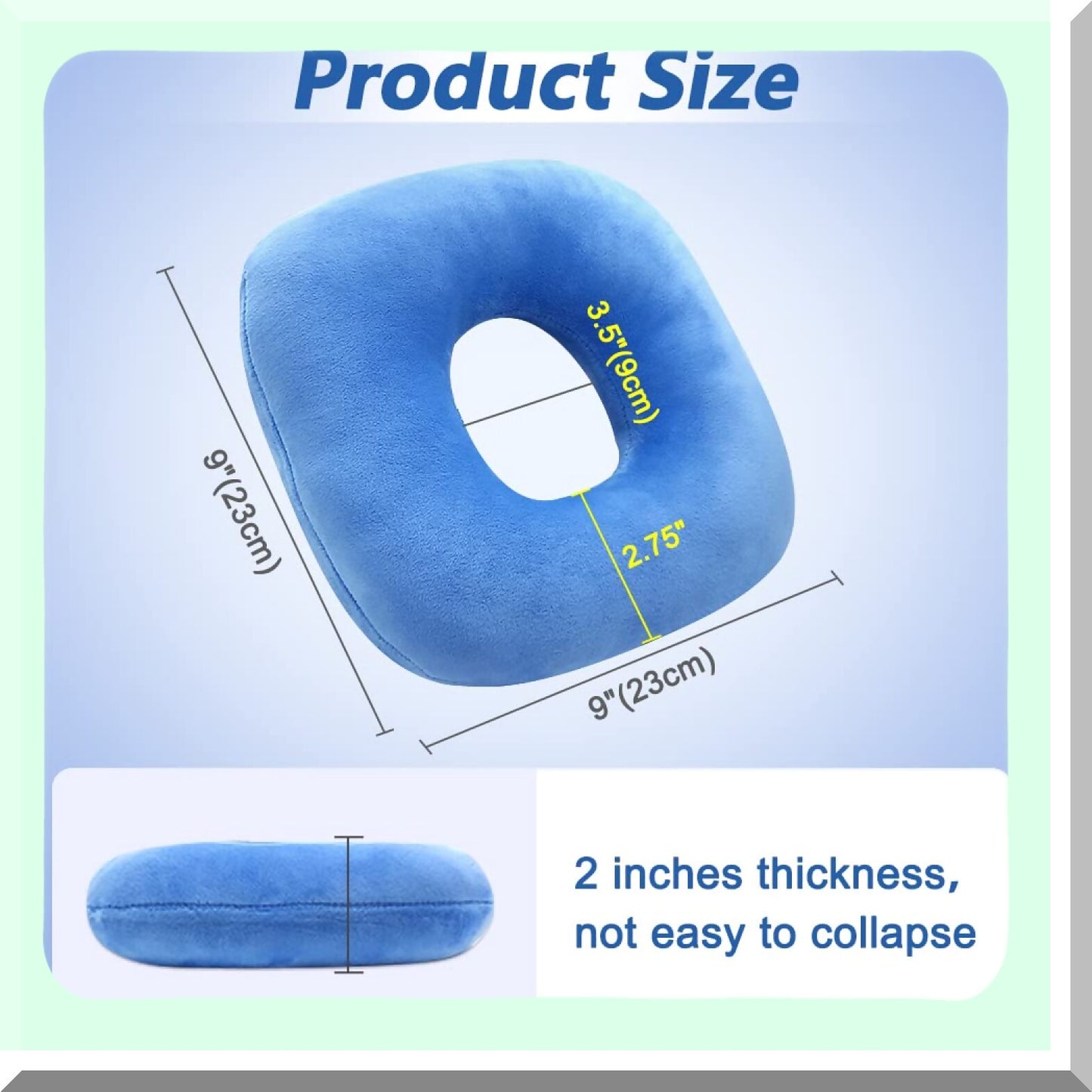SideSleep EarGuard: Pillow with Holes for Ear Pain Relief, Inflammation Surgery, Pressure Sores Protection - Cushions for Side Sleepers