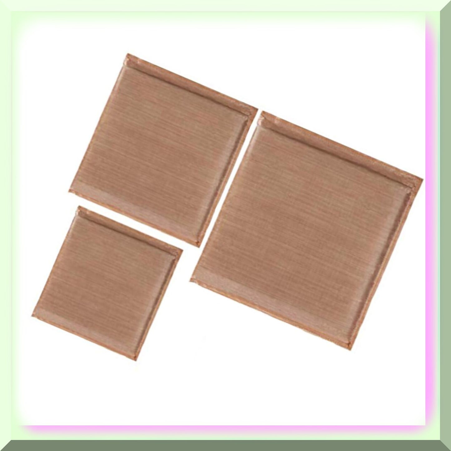 HeatFlex PressMate Reusable Teflon Heat Press Pillow Set 5x5inch