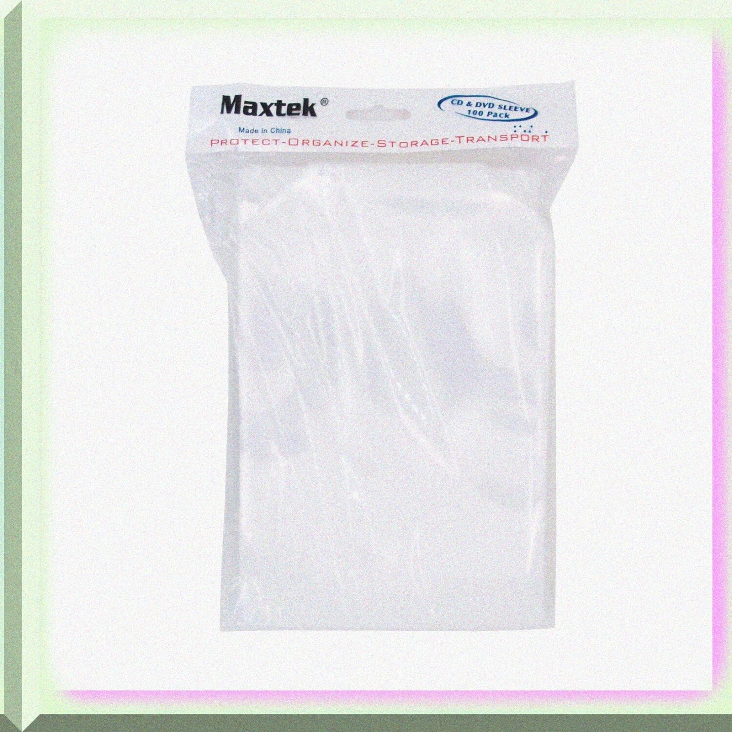 100 Clear Stamp and Die Storage Pockets 8.5"X5.5"