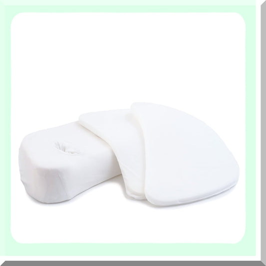 SleepEase Side Sleeper Pillow Protector - Hypoallergenic Pillow Cover for Standard Pillows - Machine Washable Pillowcase for Side Sleepers