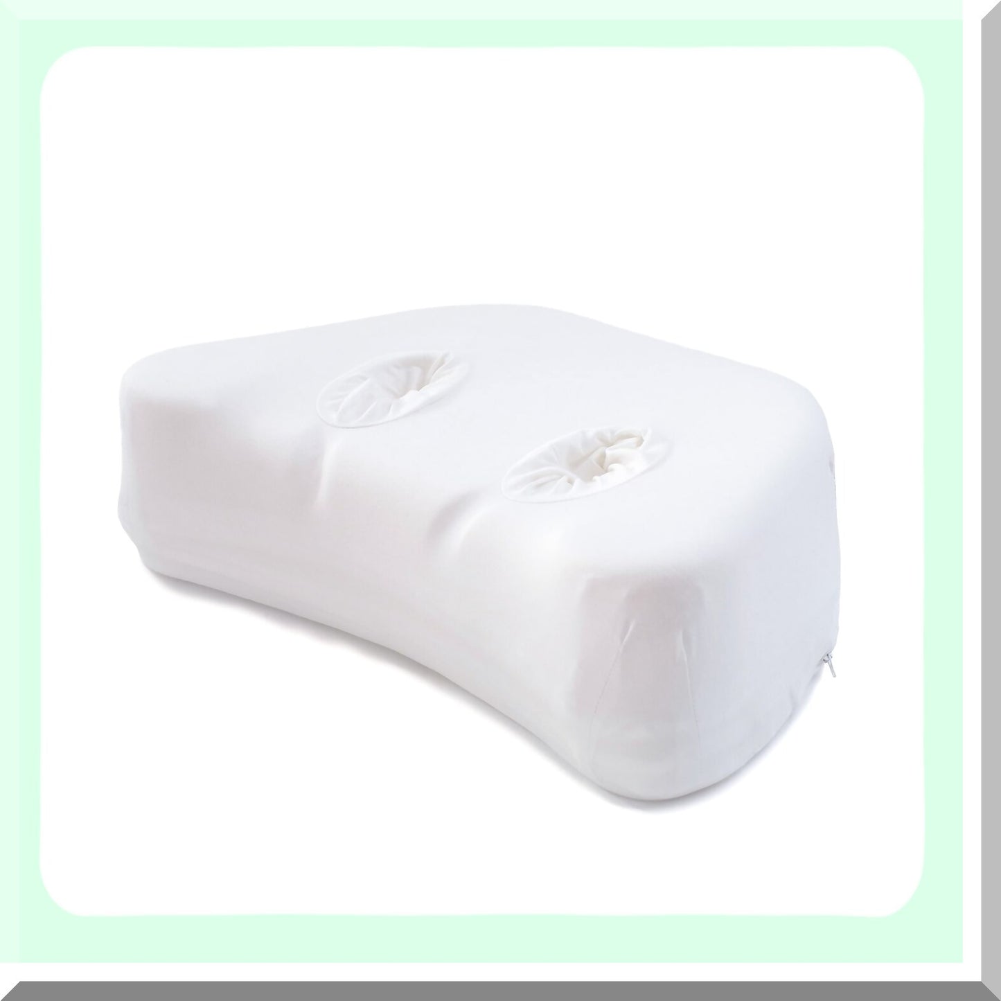 SleepEase Side Sleeper Pillow Protector - Hypoallergenic Pillow Cover for Standard Pillows - Machine Washable Pillowcase for Side Sleepers