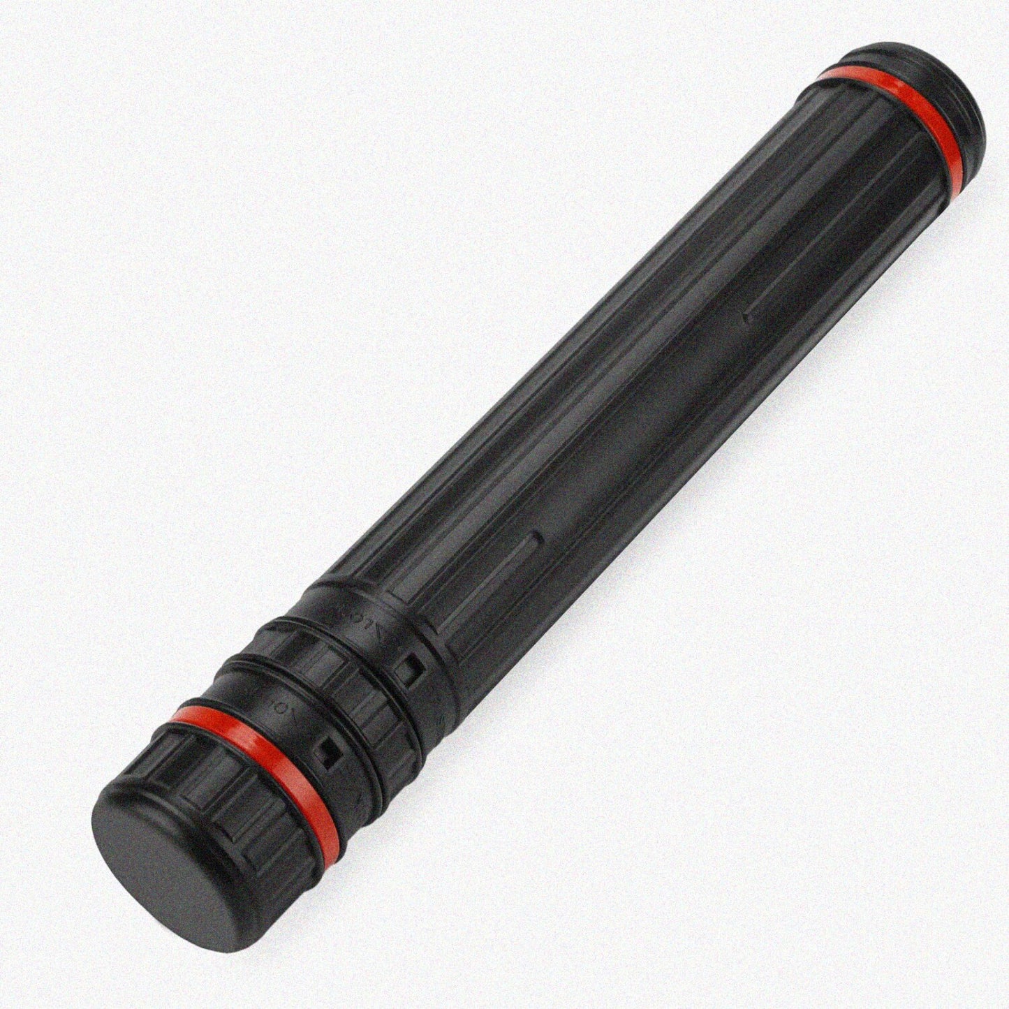 Plastic Expanding Document Tube 17.7-29.7 Inches Black