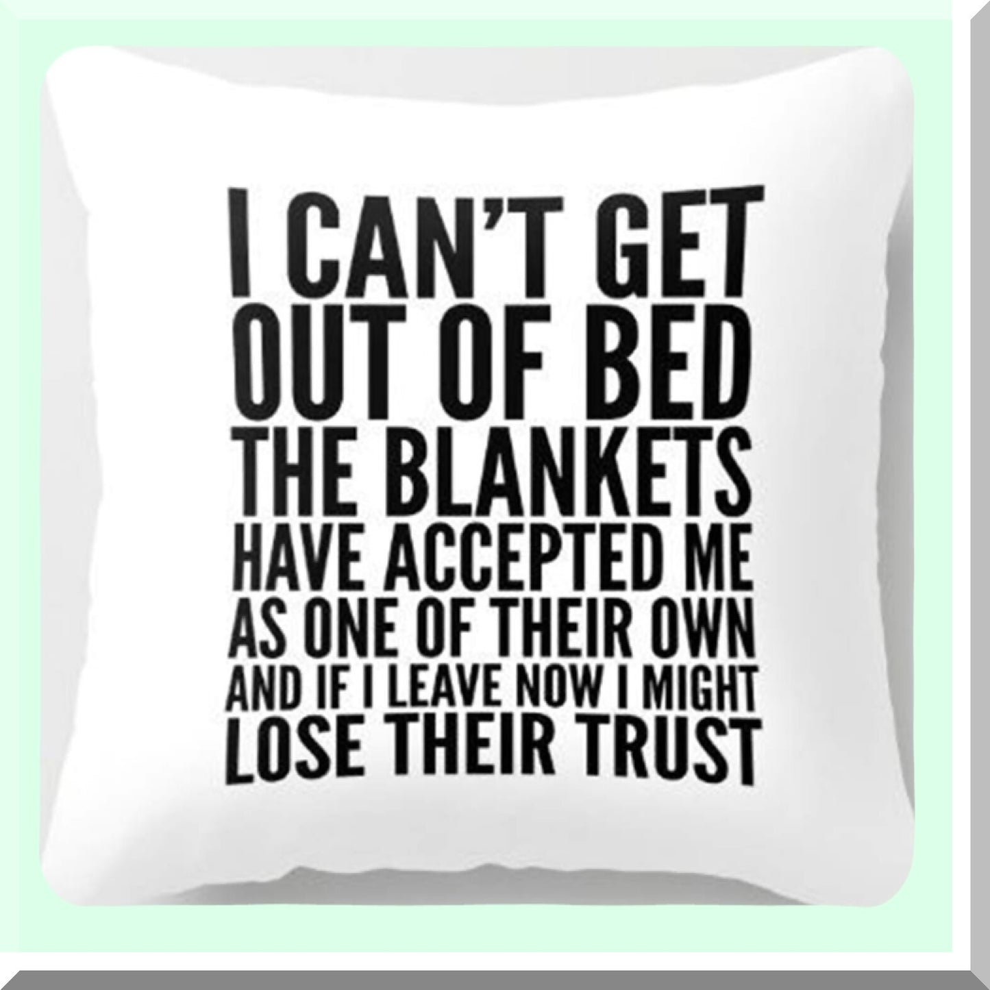 Funny Namaste Pillow Covers - Decorative Bedding Pillowcase for Bedroom, Couch, Sofa - Colorful Cushion Shams for Home Decor