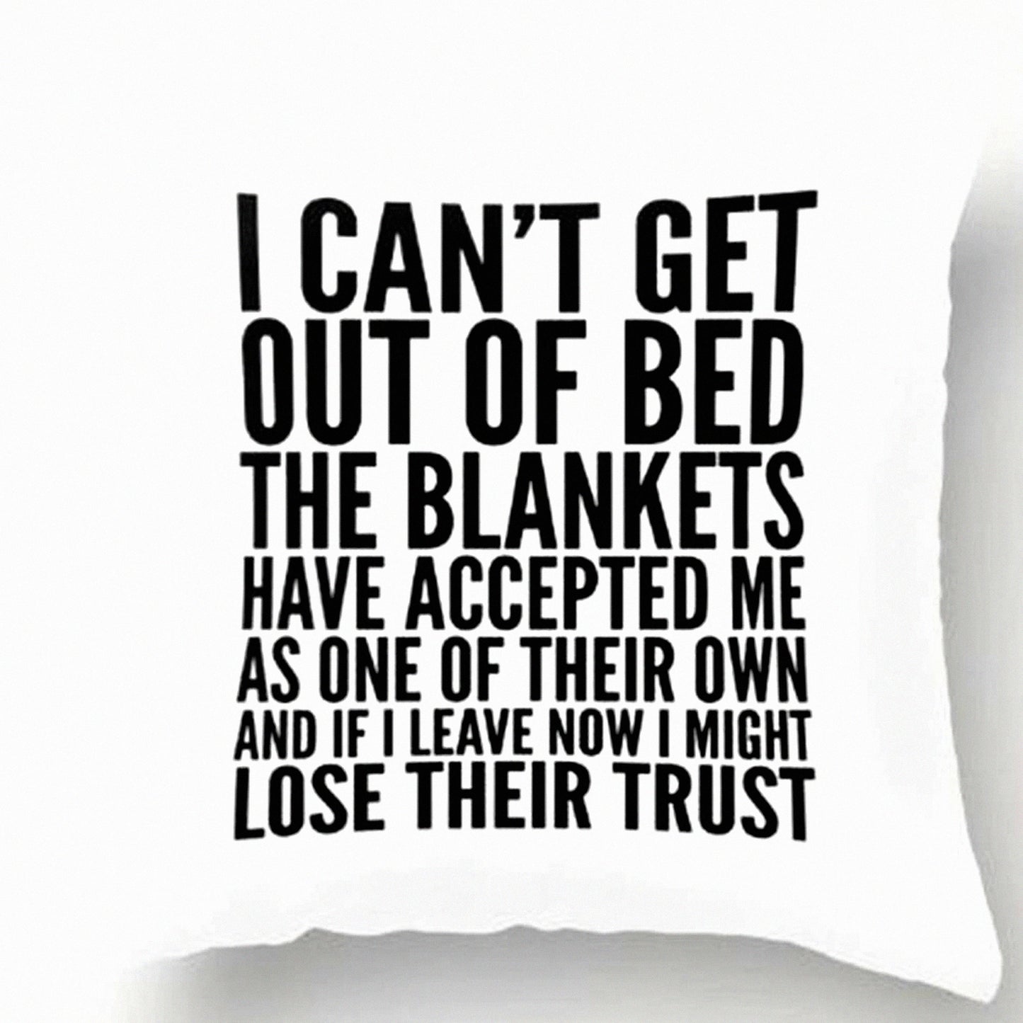 Funny Namaste Pillow Covers - Decorative Bedding Pillowcase for Bedroom, Couch, Sofa - Colorful Cushion Shams for Home Decor