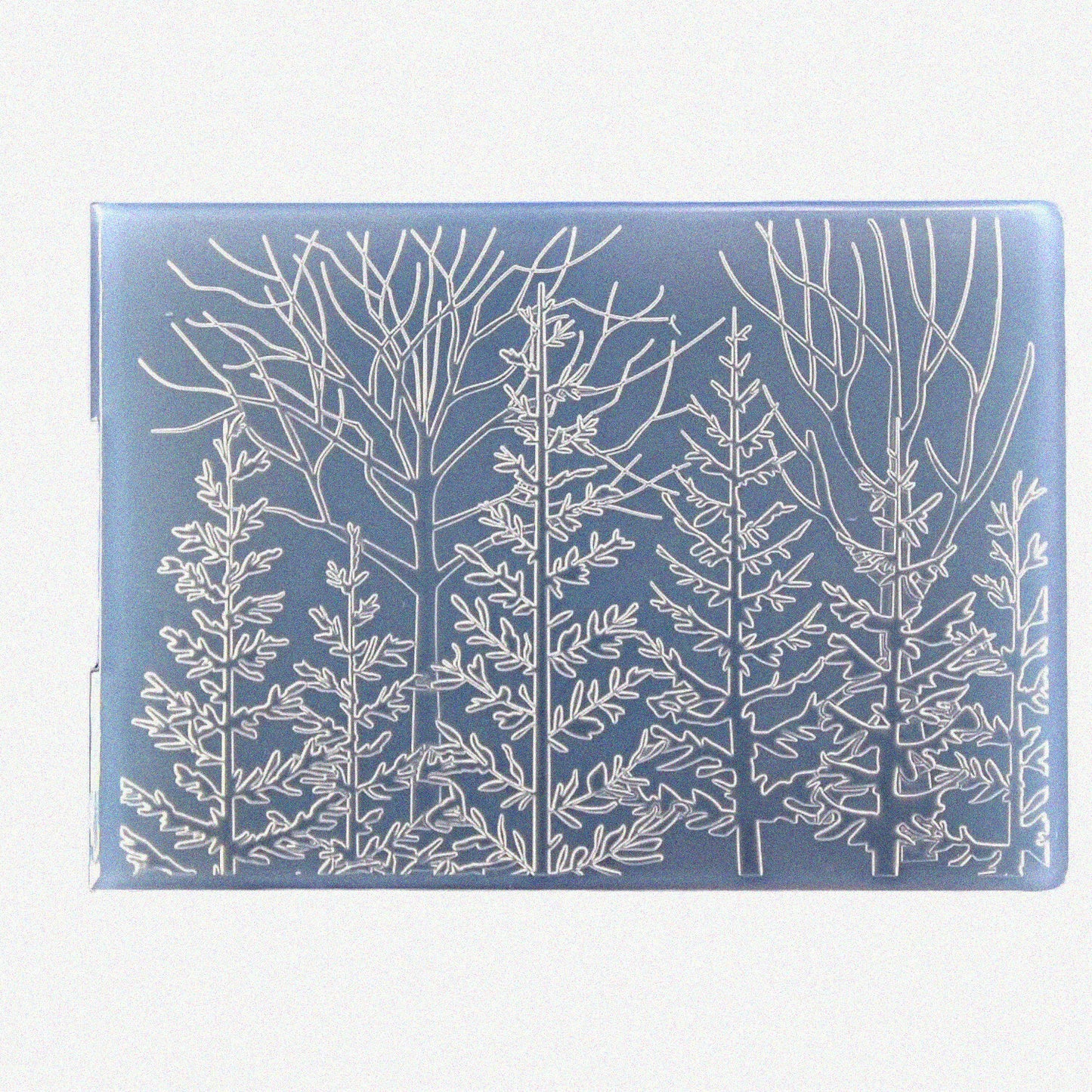 3D Tree Woodland Background Plastic Embossing Folder 12.5x17.7cm