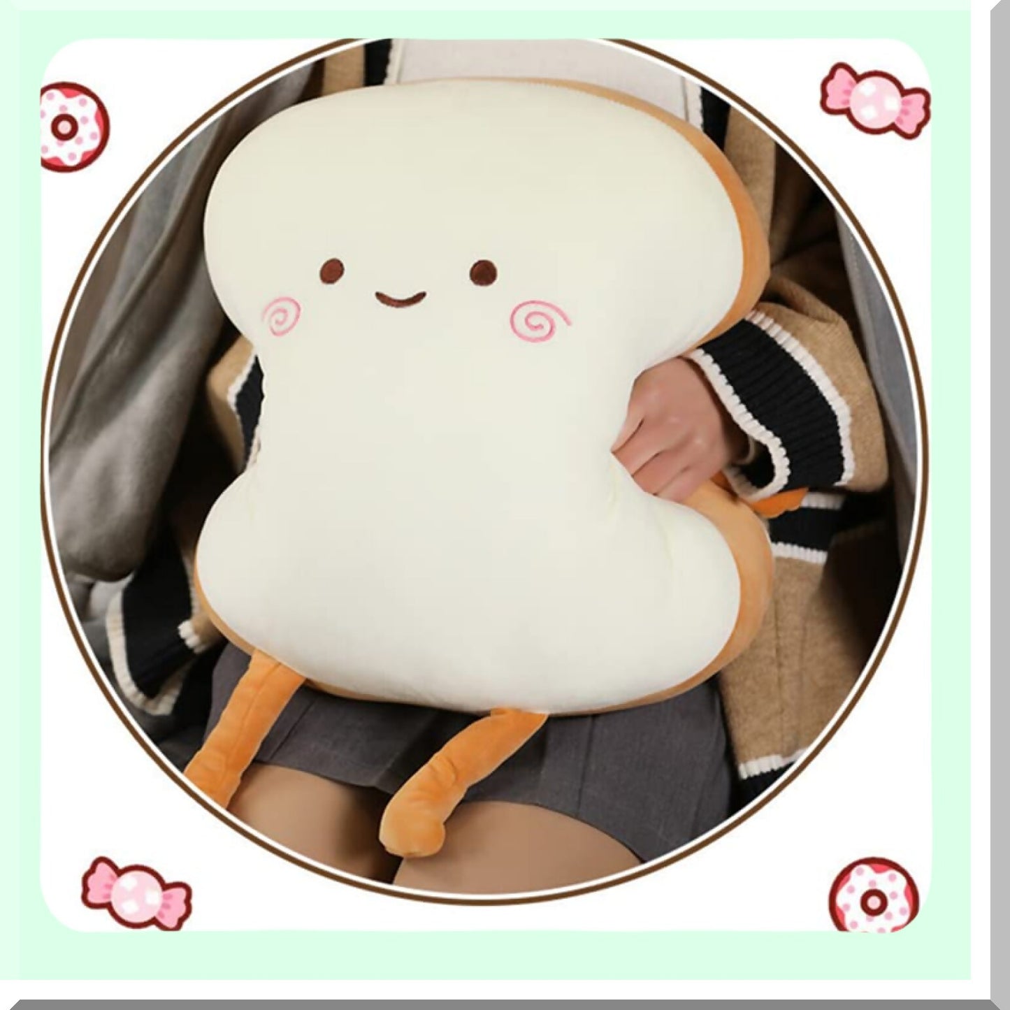 ToastCozy BlanketPillow - The Ultimate Dual-Use Three-in-One Toast Bread Sofa Cushion for Home Decoration and Smiles!