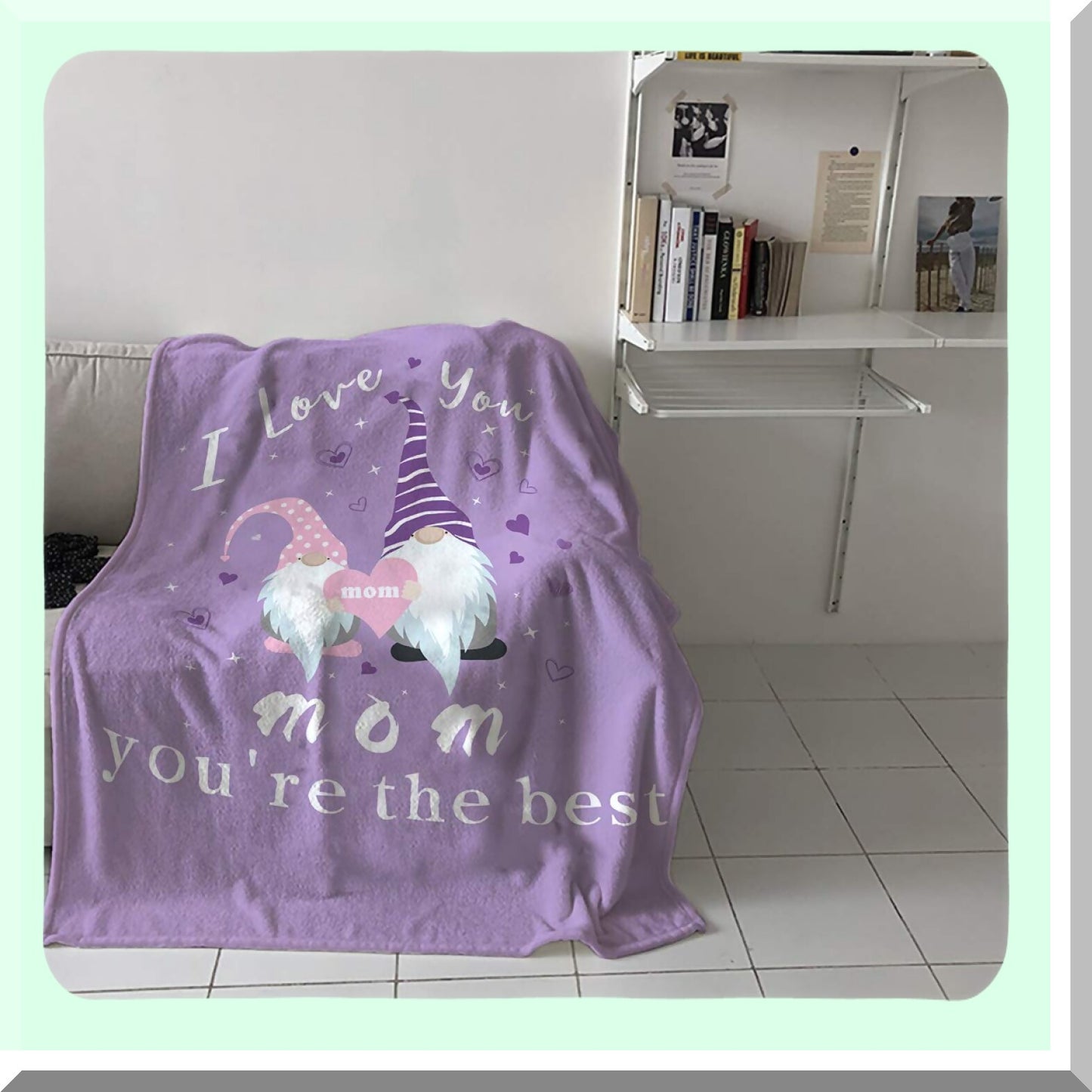 CozyMom Flannel Fleece Blanket - Extra Soft, Lightweight, Warm & Decorative Bedding for All Seasons