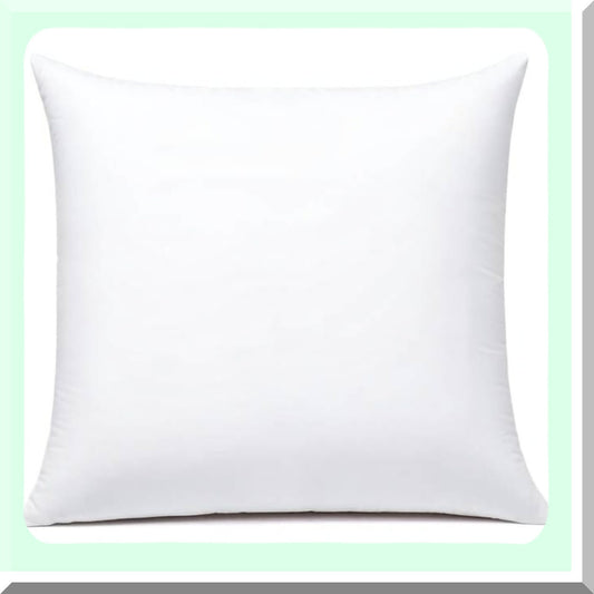 Hypoallergenic Premium Square Pillow Insert - Decorative Cushion Stuffer Set of 1 - 18x18 Inches - Throw Pillow Form for Covers
