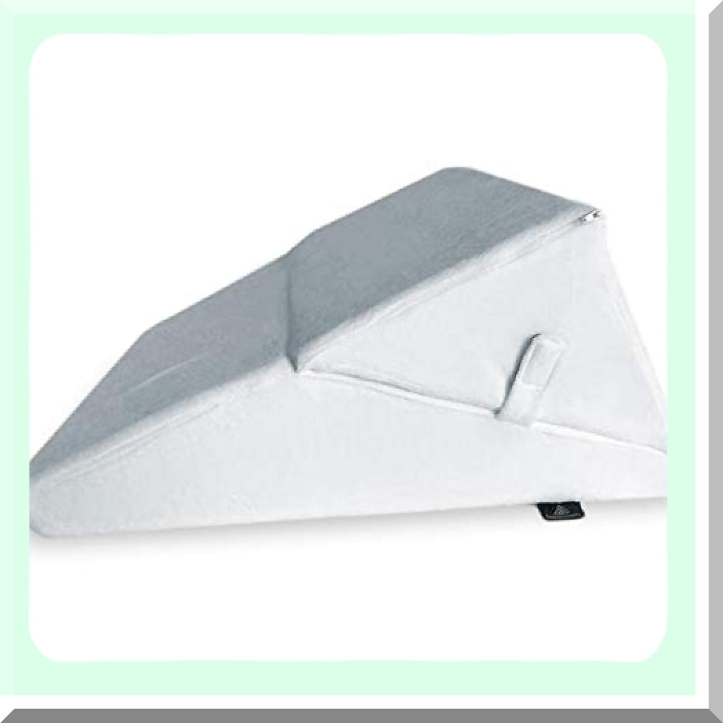 Trickonometry Memory Foam Body Positioner Pillow - 7-in-1 Adjustable Cushion for Sleeping, Reading, Acid Reflux, Heartburn Relief - Triangle Pain Liberator