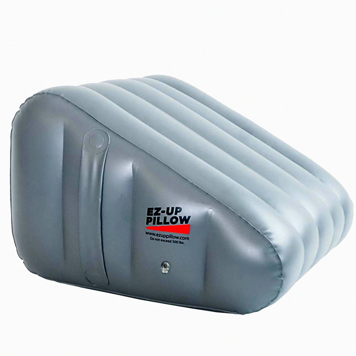 ElevateEase Leg Wedge Pillow - Inflatable Support for Back, Hip, and Leg Pain Relief. EZ Up Pillow for Post-Surgery Recovery and Chronic Conditions.