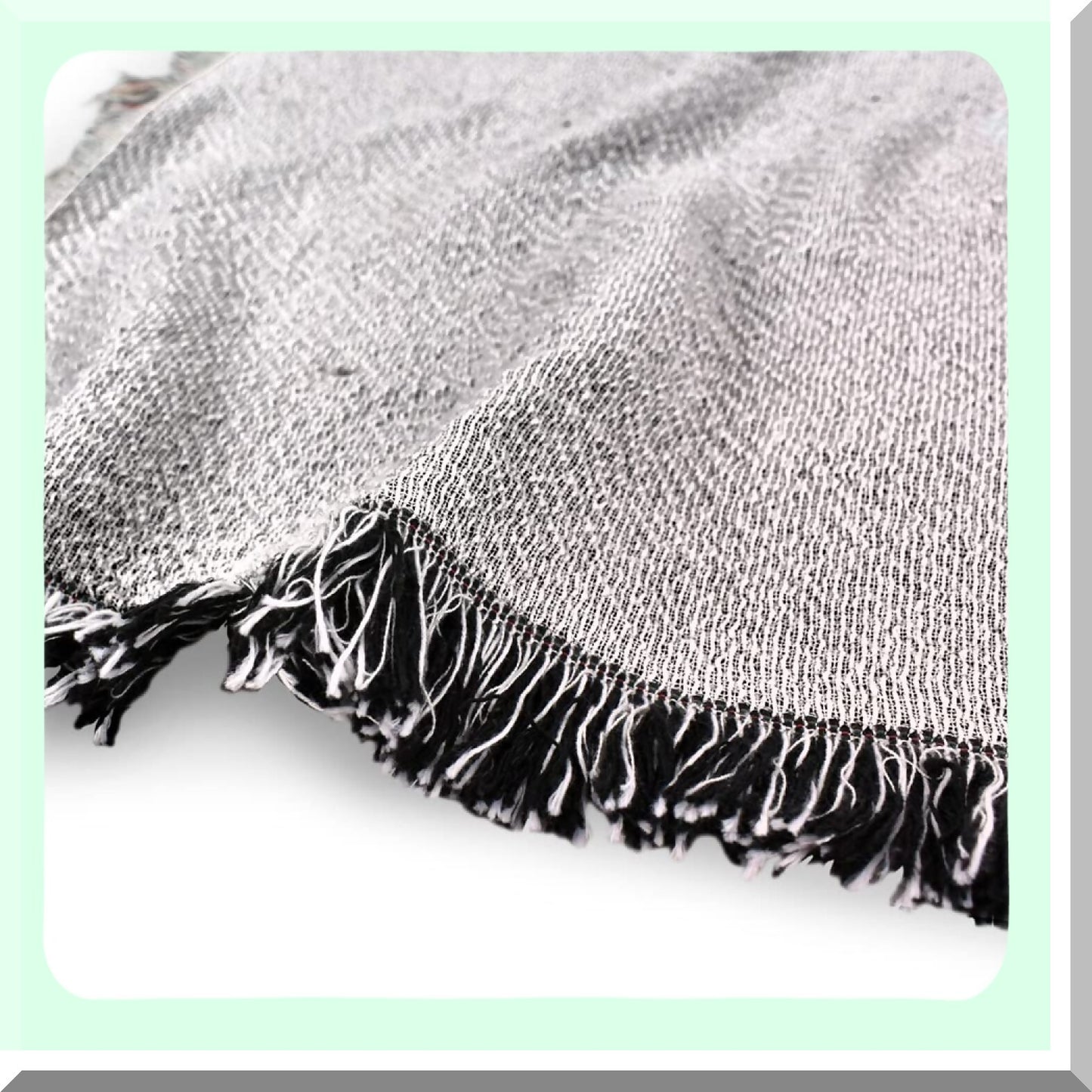 Beary Cozy Cotton Blend Tapestry Throw - 50" x 60" Fringed Care Bears Blanket"