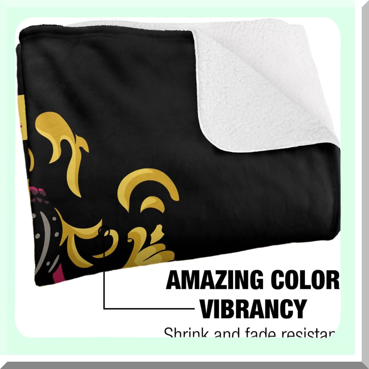 Hogwarts Crest Silky Sherpa Throw - Super Soft Harry Potter Blanket 50"x60"