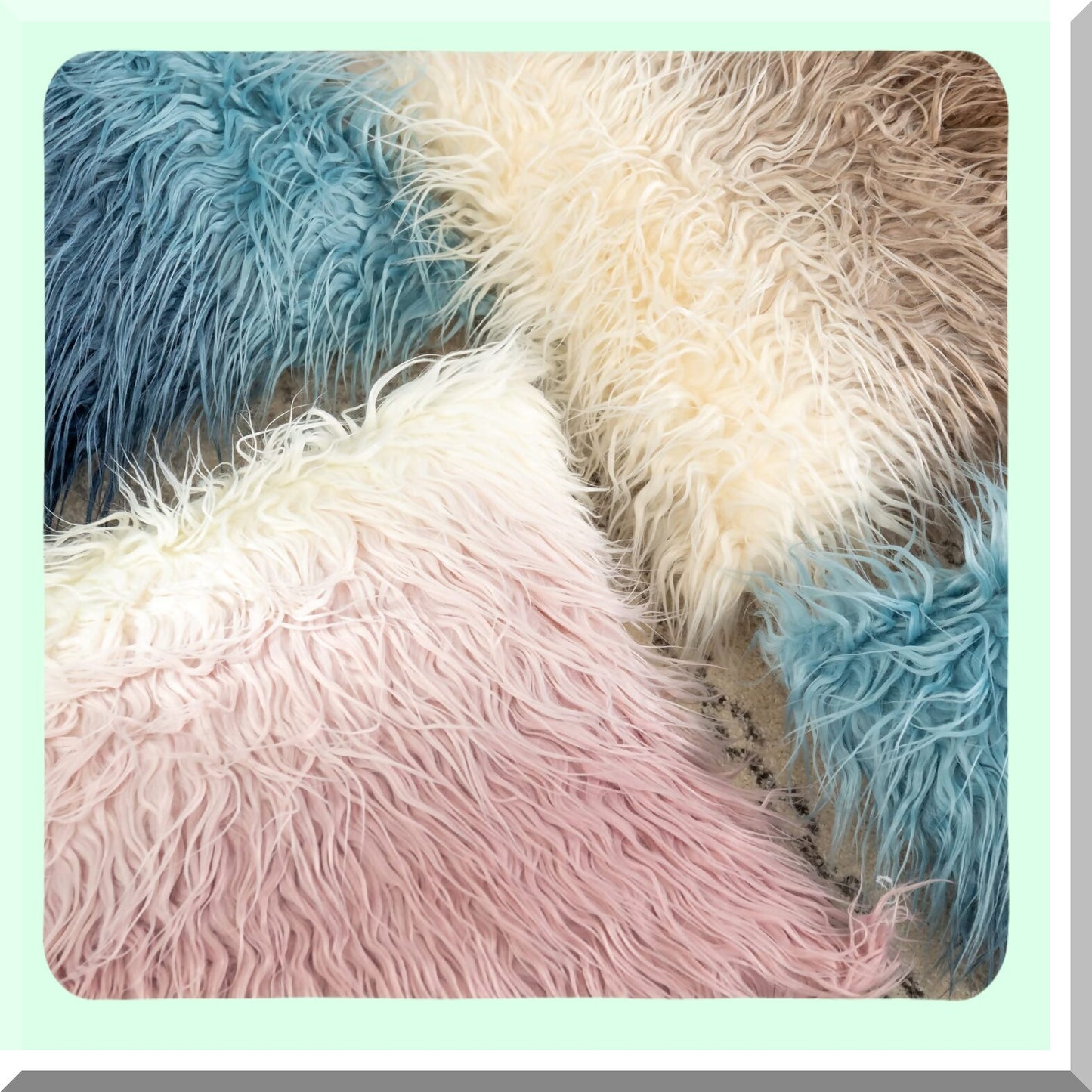 Pink Merino Luxe Gradient Cushion Cover Set - Decorative Throw Pillow Case - New Luxury Series - 18" x 18" - 45cm x 45cm - Set of 2