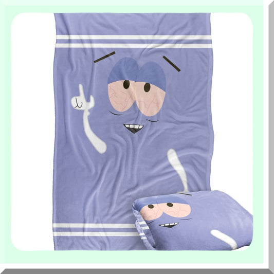 South Park Towelie Ultra-Soft Silky Touch Throw Blanket 36x58, Multi-Color