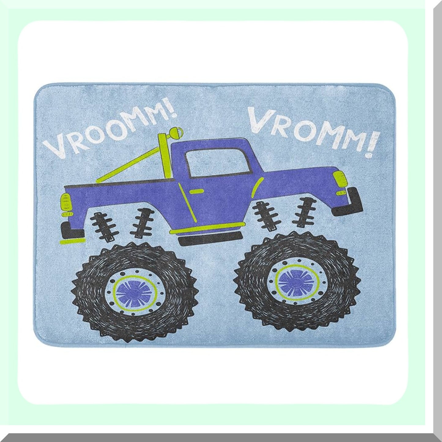 4-Piece Waterproof Bathroom Set with Non-Slip Rugs