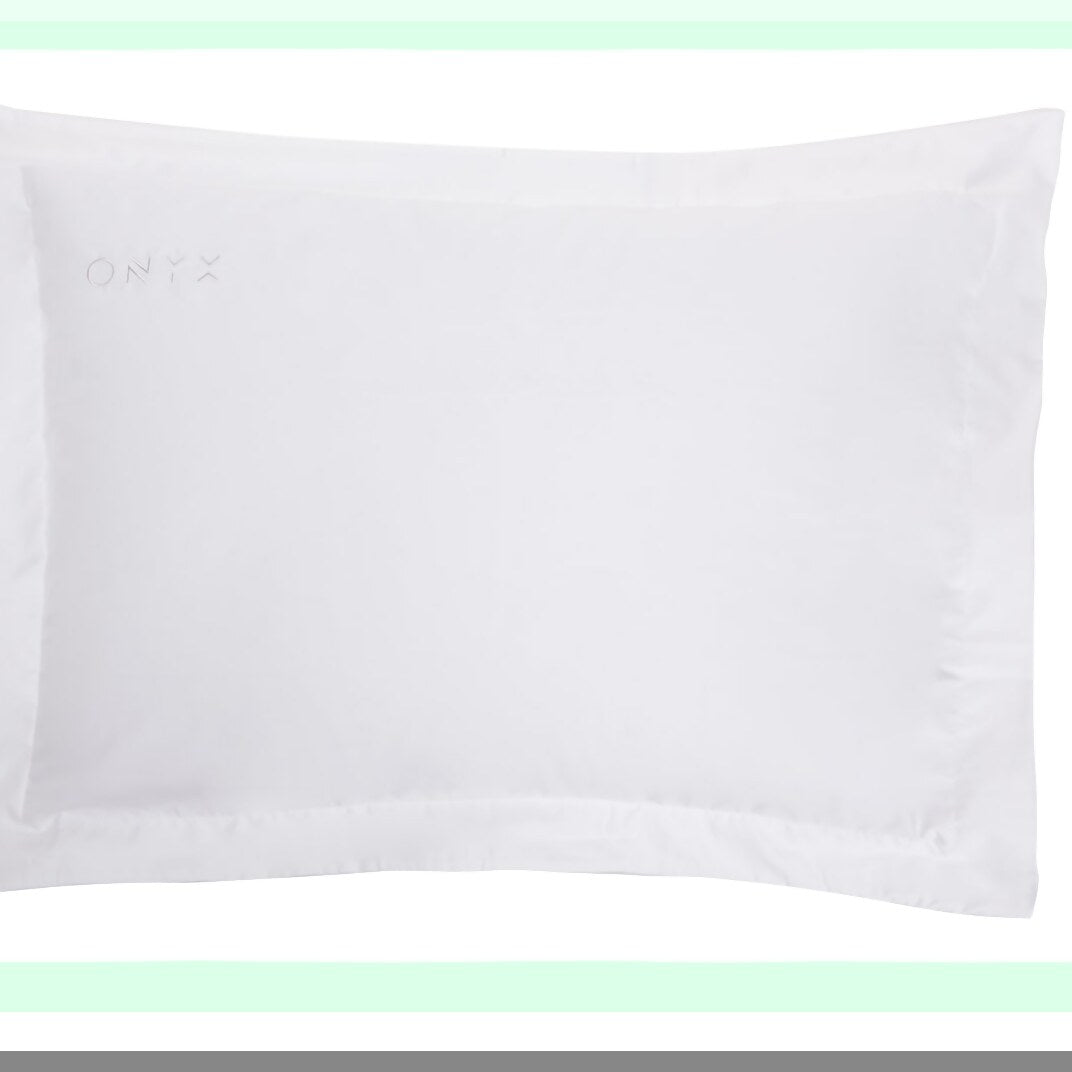 AcneShield Cotton Pillowcase - Zinc Infused Anti Acne Pillow Cover with Oeko-TEX Standard Fabric, Radiant White Soft Breathable Quality, 300 Thread Count