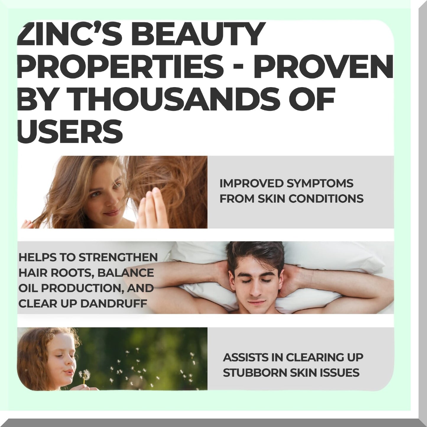 AcneShield Cotton Pillowcase - Zinc Infused Anti Acne Pillow Cover with Oeko-TEX Standard Fabric, Radiant White Soft Breathable Quality, 300 Thread Count