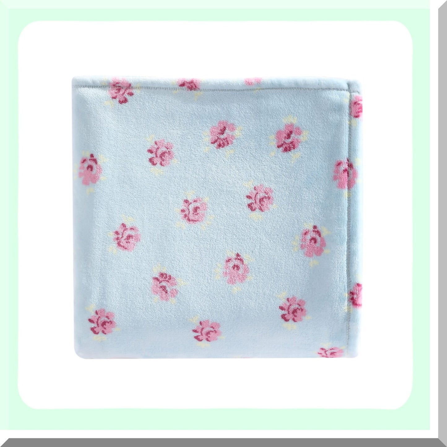 CozyVintage Aqua Plush Throw Blanket - Super Soft Bedding for Home Decor