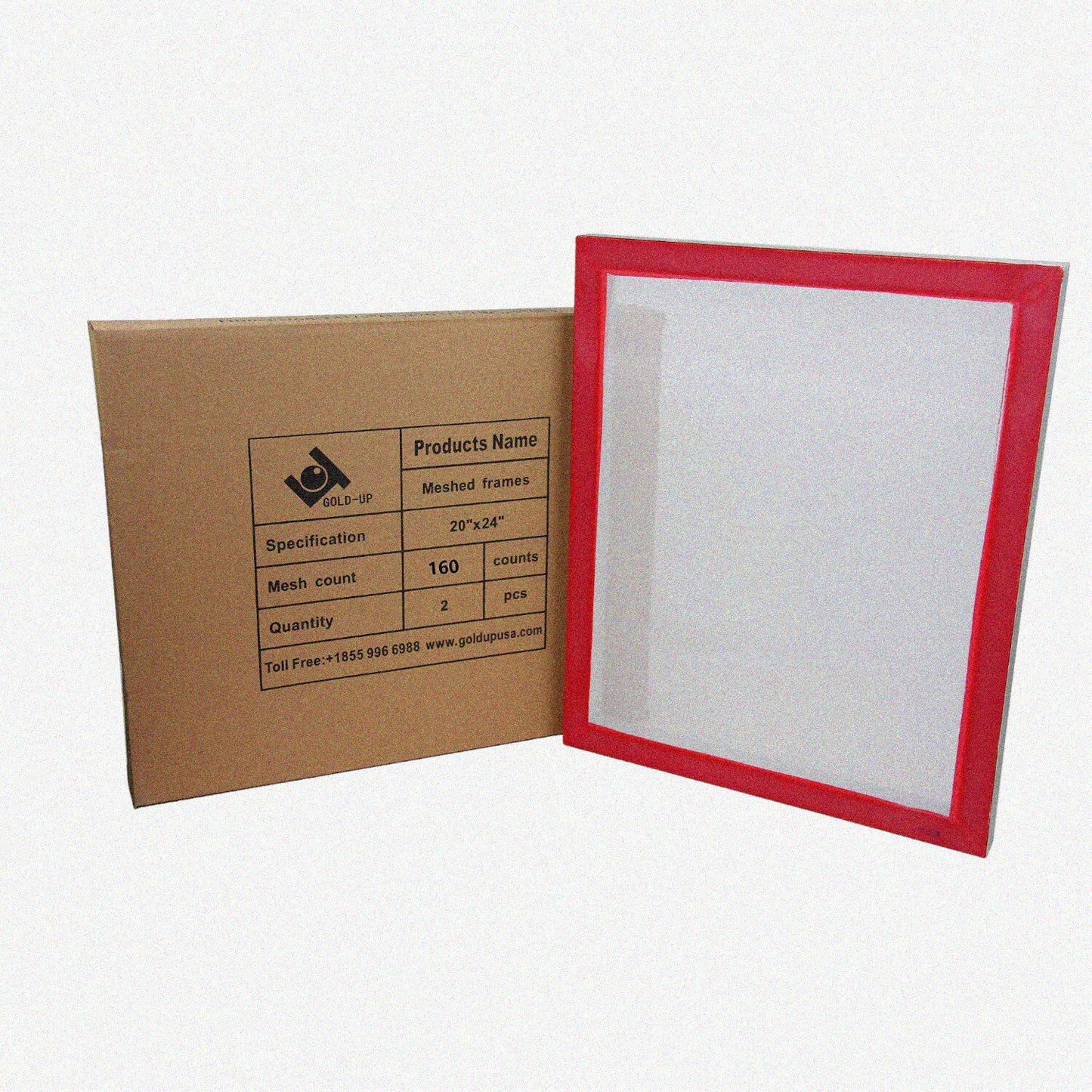 SilkMaster Aluminum Mesh Frames 20x24 2 Pack