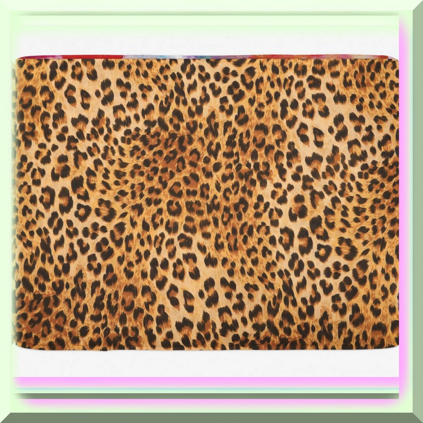 Animal Print Bath Mat, Leopard Pattern, 30.2" x 20"