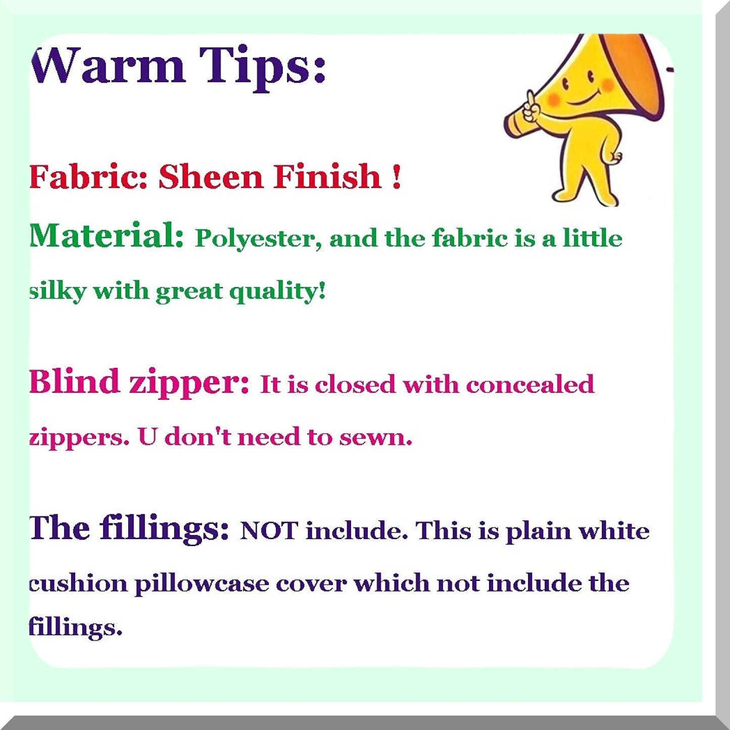 SubliPrint Fashion Pillow Covers - DIY DTF Printing Cushion Cases (10 Pack)