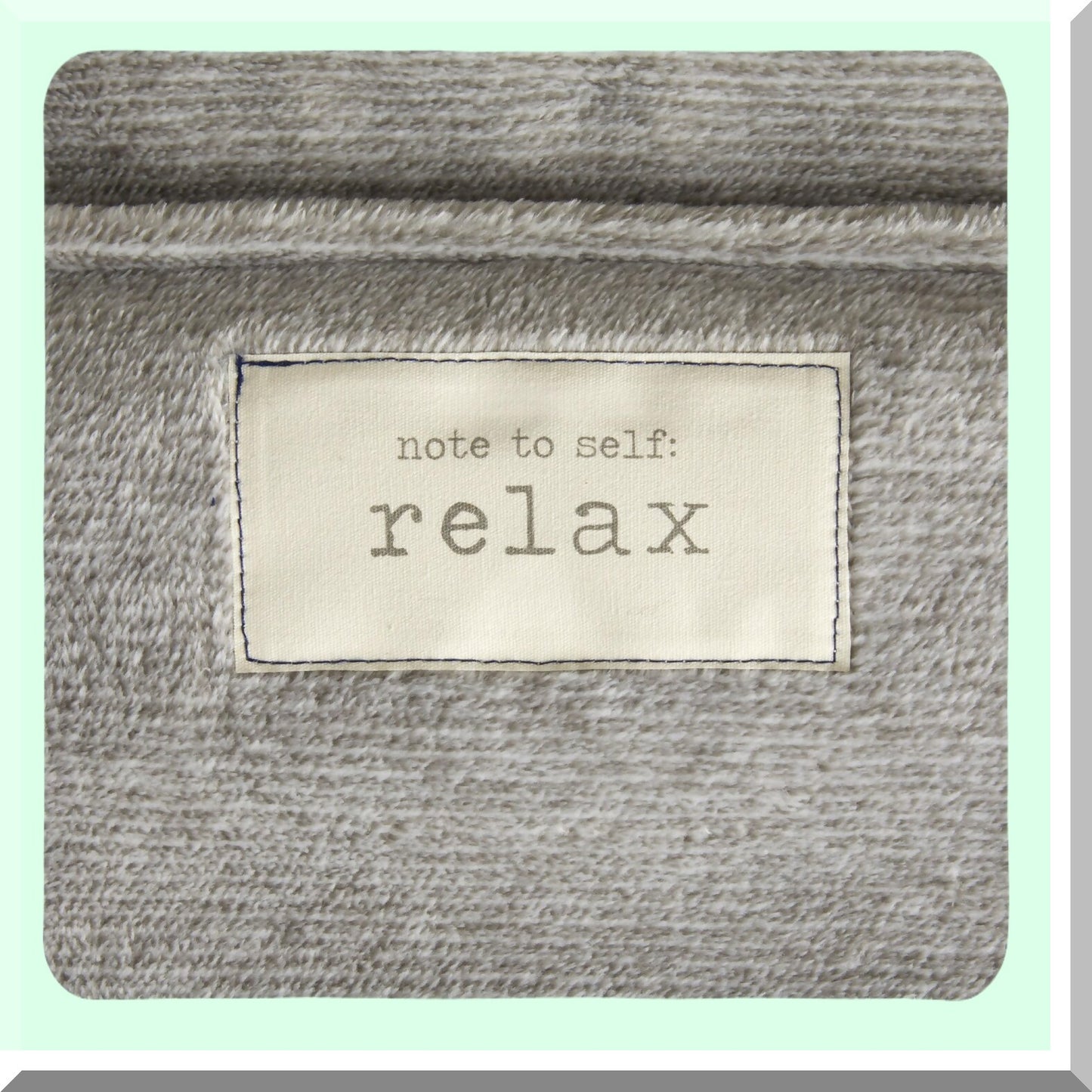 CozyComfort Grey Knit Lap Blanket with Hand Pocket - 36x48 Soft Polyester