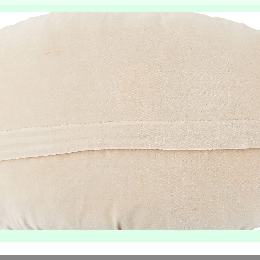 Turquoise Chill Comfort Pillow - 16x9 inches, Hook Cotton Design - Relaxing Support for Neck and Back - Cooling Gel Infused - Breathable Fabric