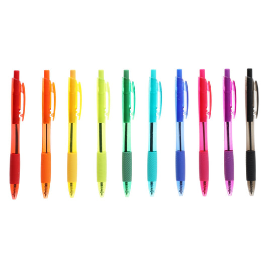 Inc. ClipClicks Colorful Ballpoint Pens, 10-ct. (Pack of 36)