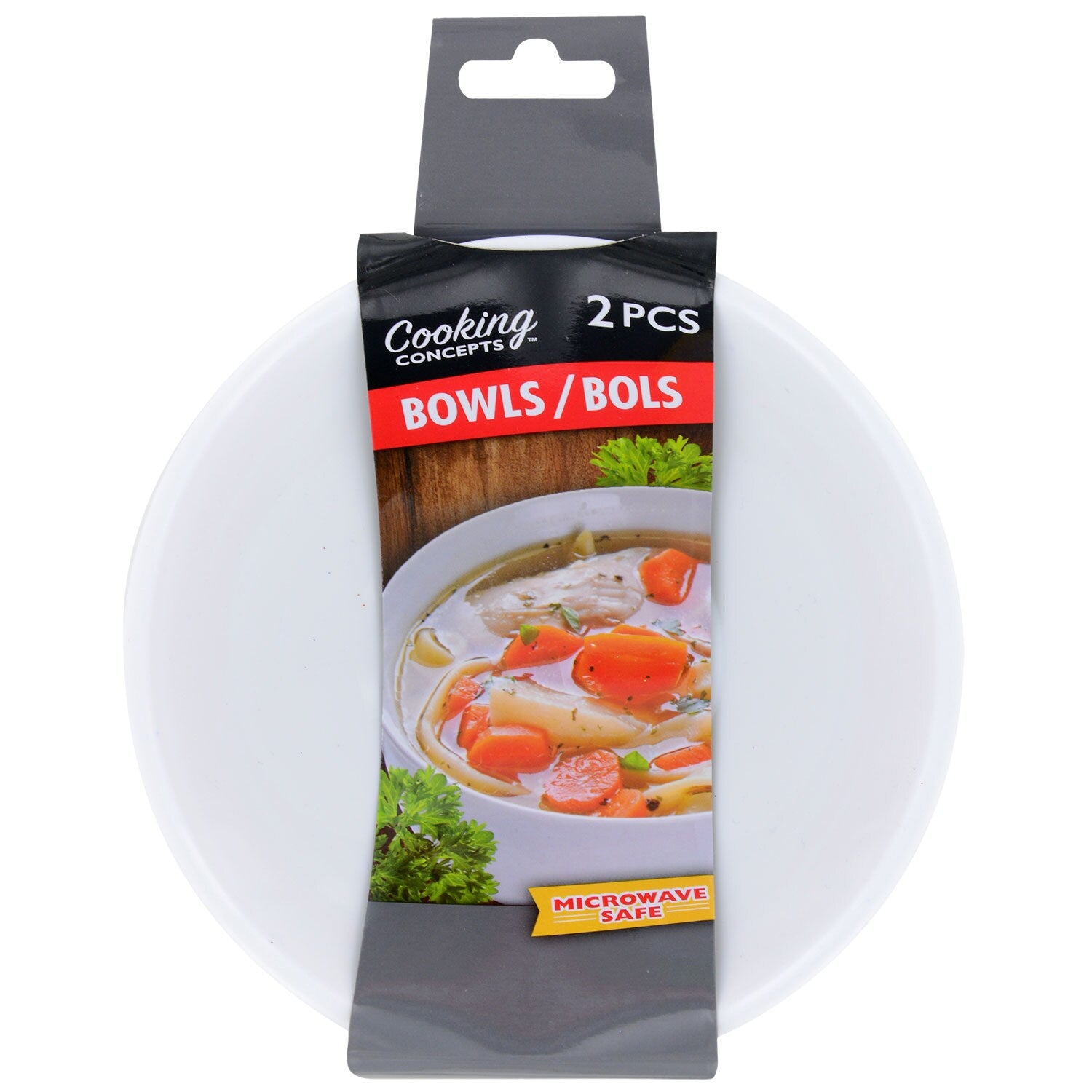 Cooking Concepts Round Microwavable Bowls, 2-ct. Packs (Pack of 24)