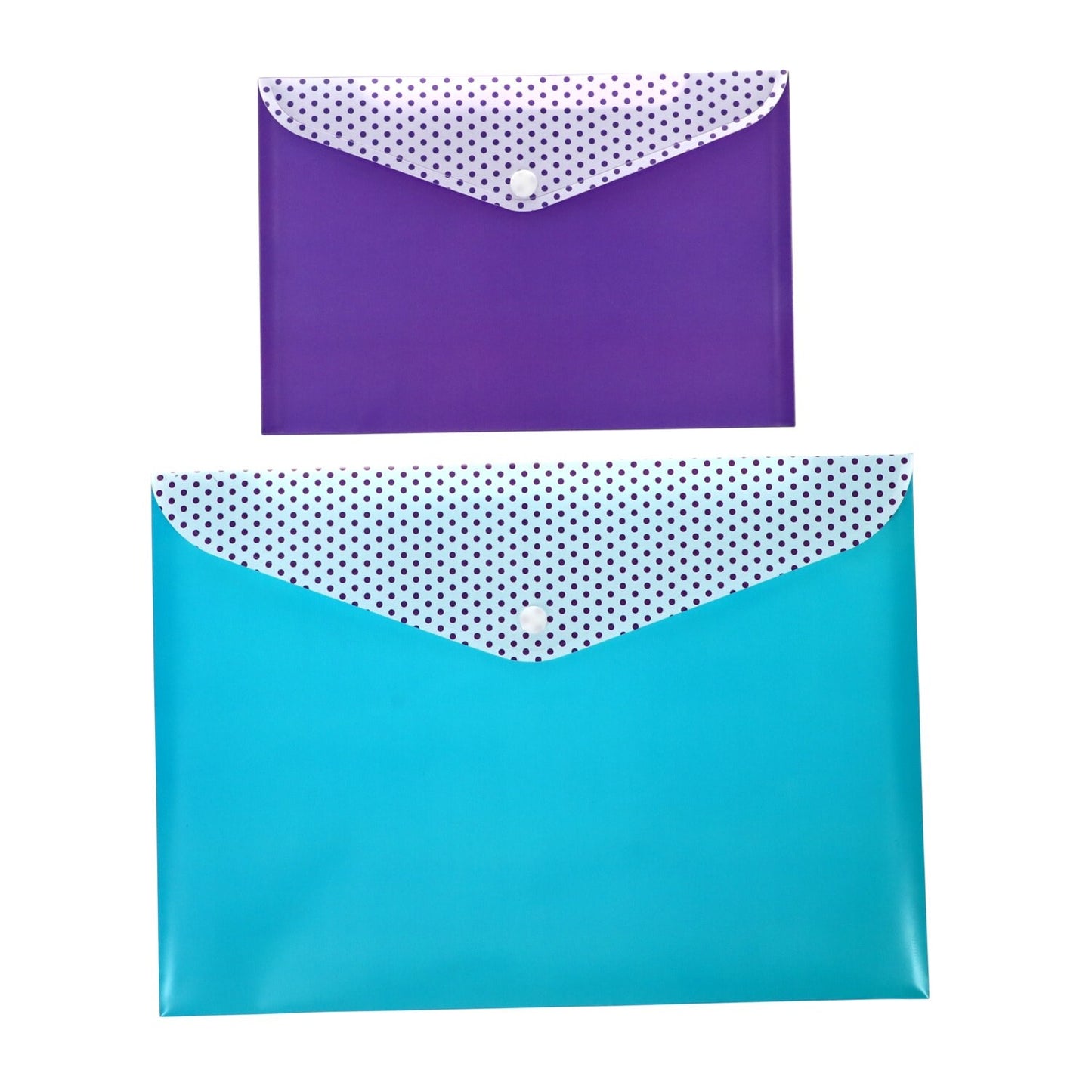 Jot Polypropylene Button Envelopes (Pack of 24)