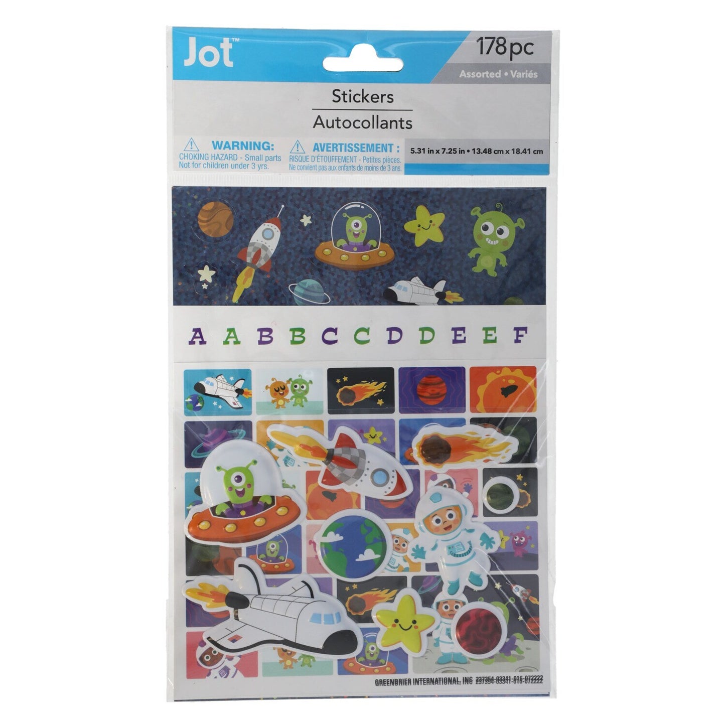 Jot Layered Combo Sticker Packs (Pack of 36)