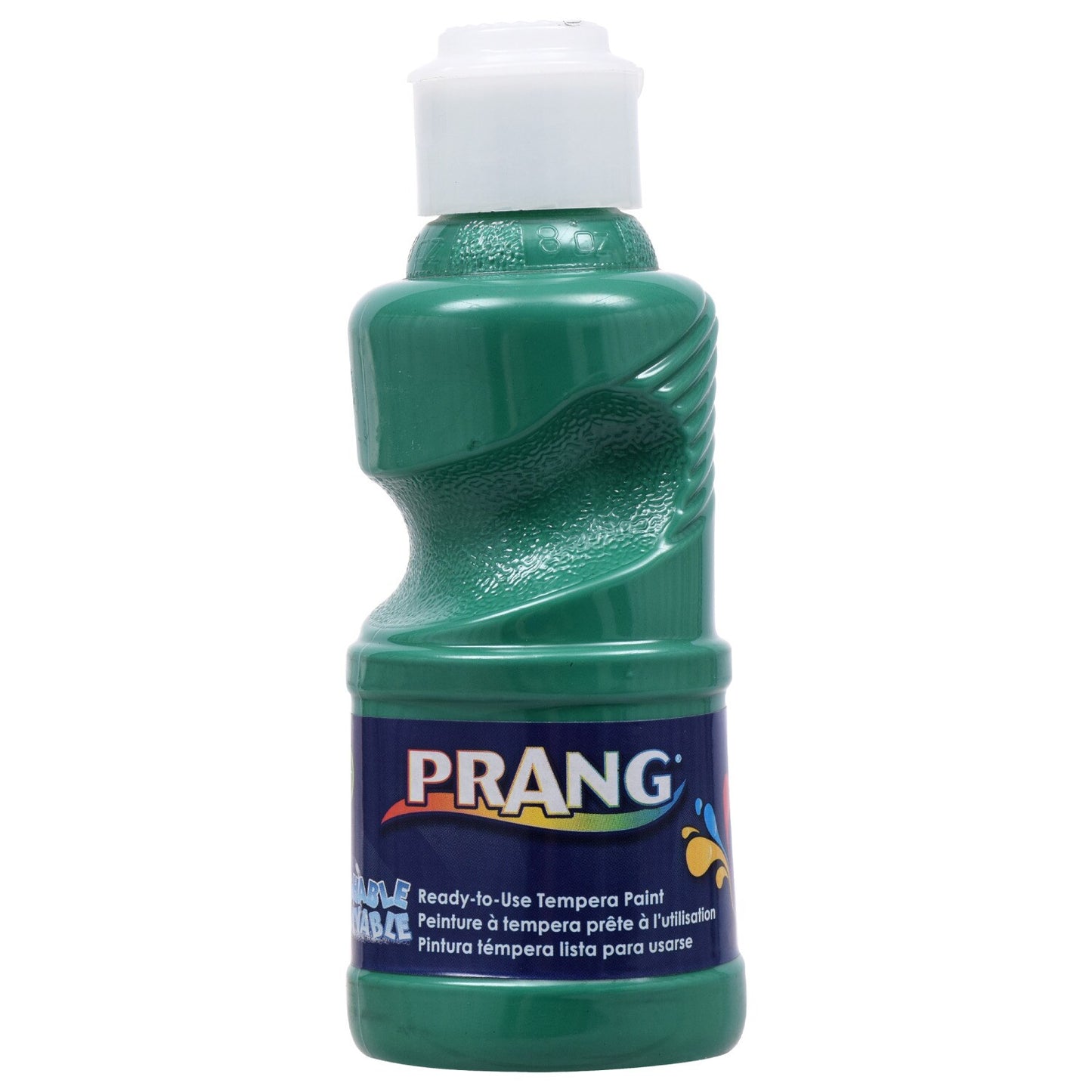 Prang Tempera Green Paints, 8 oz. (Pack of 6)