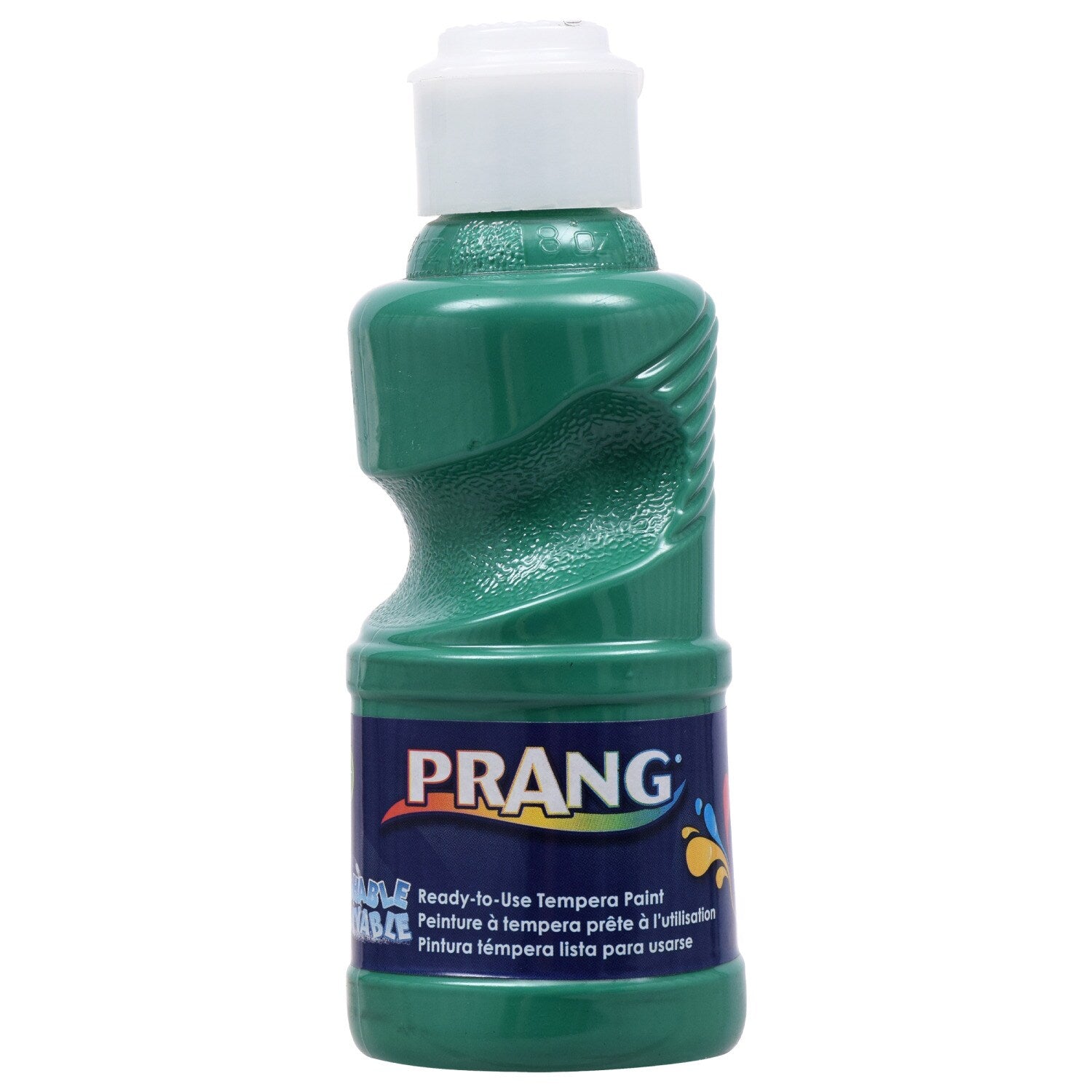 Prang Tempera Green Paints, 8 oz. (Pack of 6)
